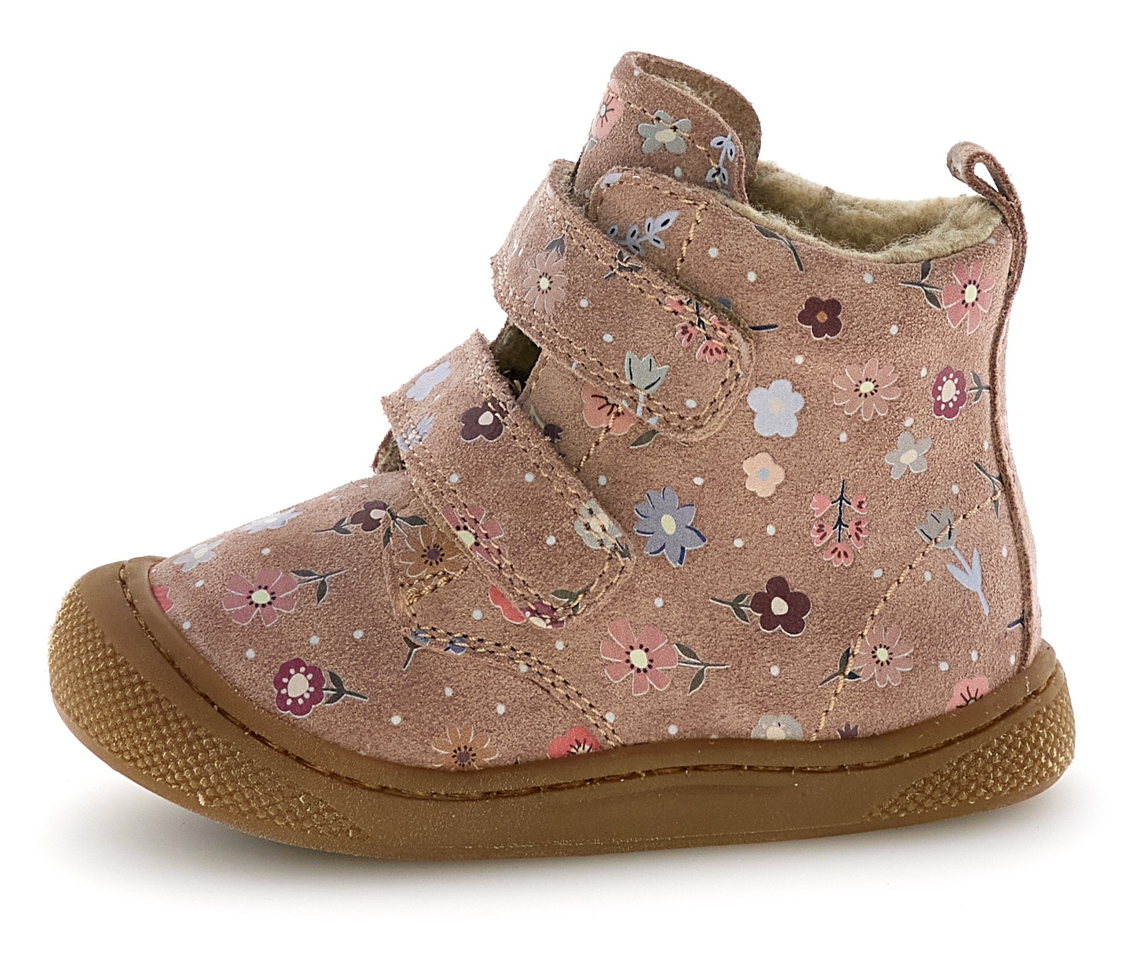 Naturino Lauflernschuh »Bubble Wide«, Klettstiefel mit Wollfutter, Größenschablone zum Download