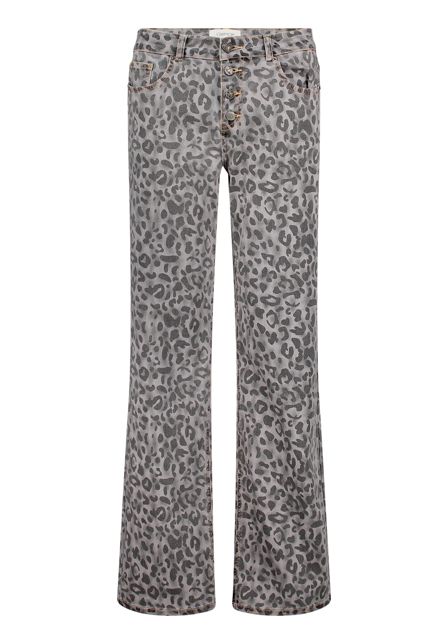 Cartoon Stretch-Jeans »Damen mit Muster«