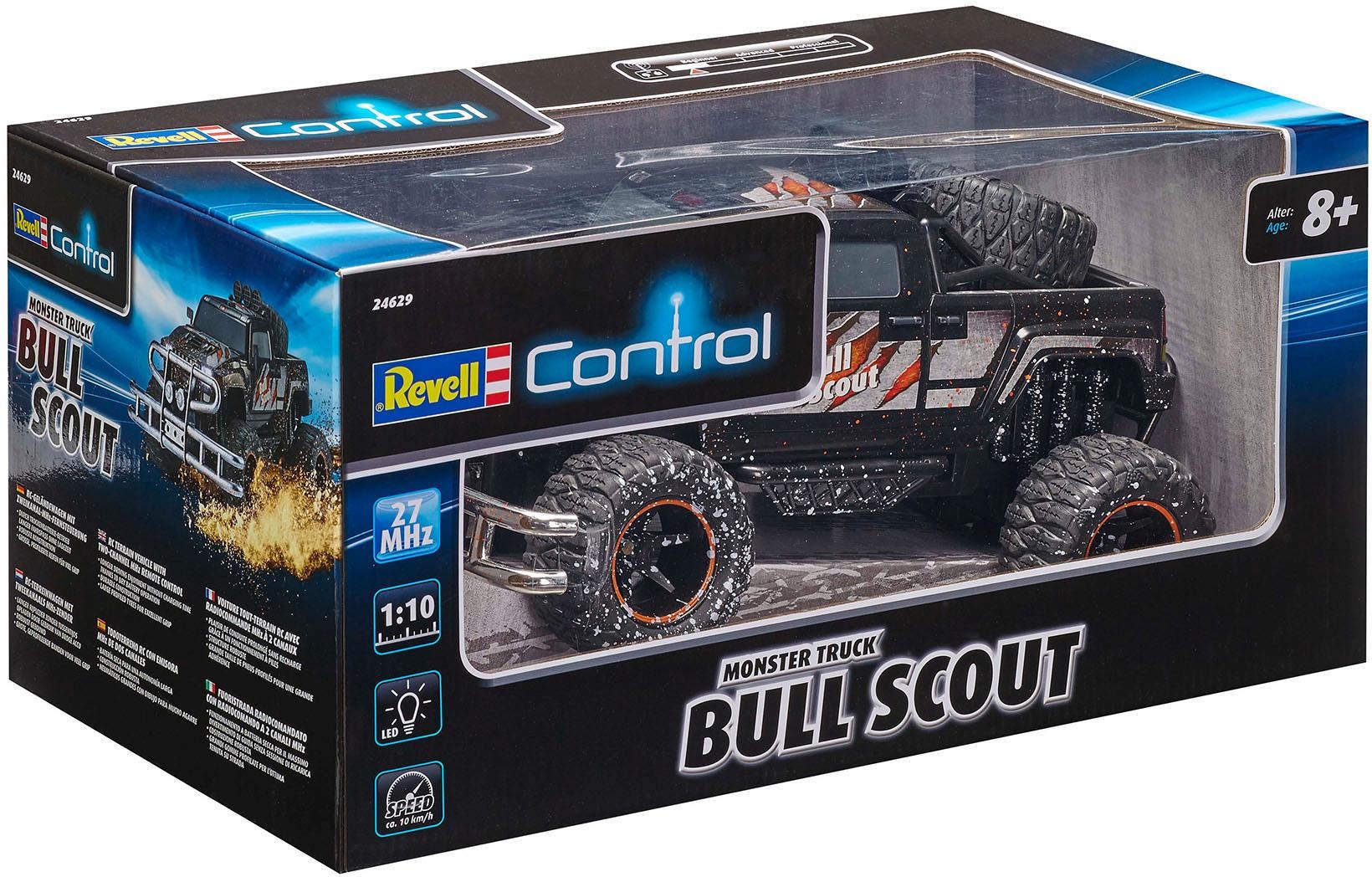 Revell® RC-Monstertruck »Revell® control, RC Monster Truck Bull Scout«, mit Licht