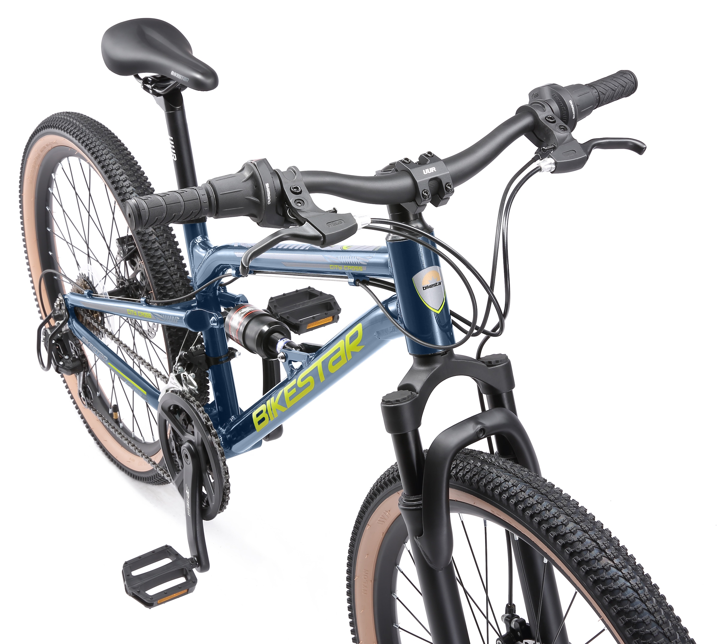 Bikestar Jugendfahrrad 21 Gang Shimano RD-TY21 Schaltwerk Kettenschaltung