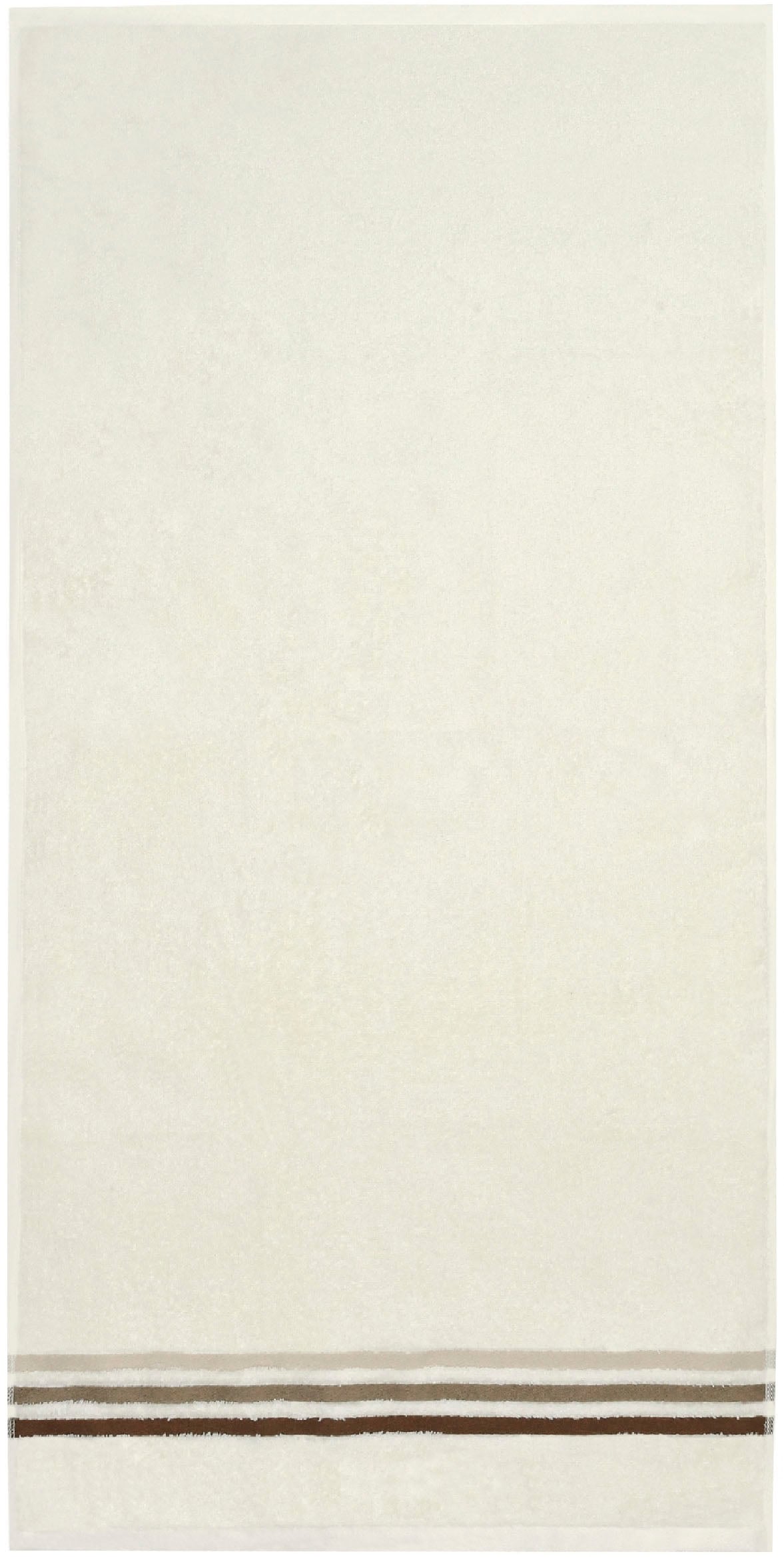 Schiesser Duschtücher »Skyline Color aus 100 % Baumwolle mit eleganter Streifenbordüre«, (Set, 2 St., 2 Badetücher (70x140 cm), MADE IN GREEN by OEKO-TEX®