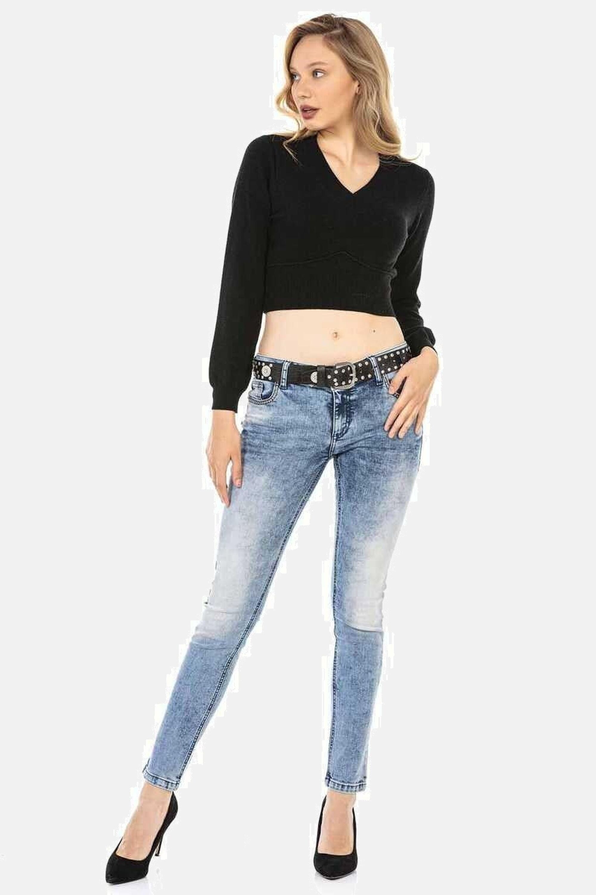 Cipo & Baxx Slim-fit-Jeans »Jeans«, Im 5-Pocket-Style, WD459