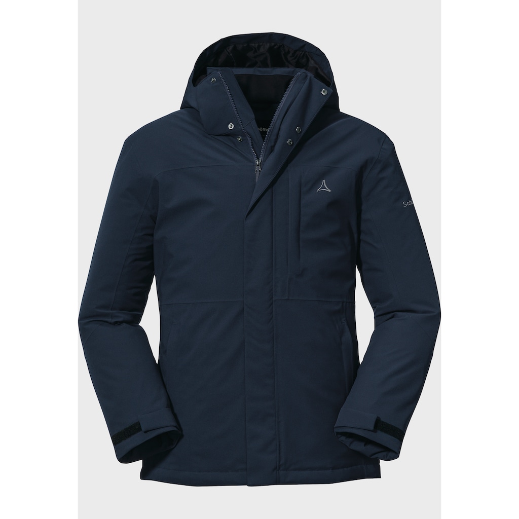 Schöffel Outdoorjacke »Ins. Jacket Bastianisee M«, mit Kapuze