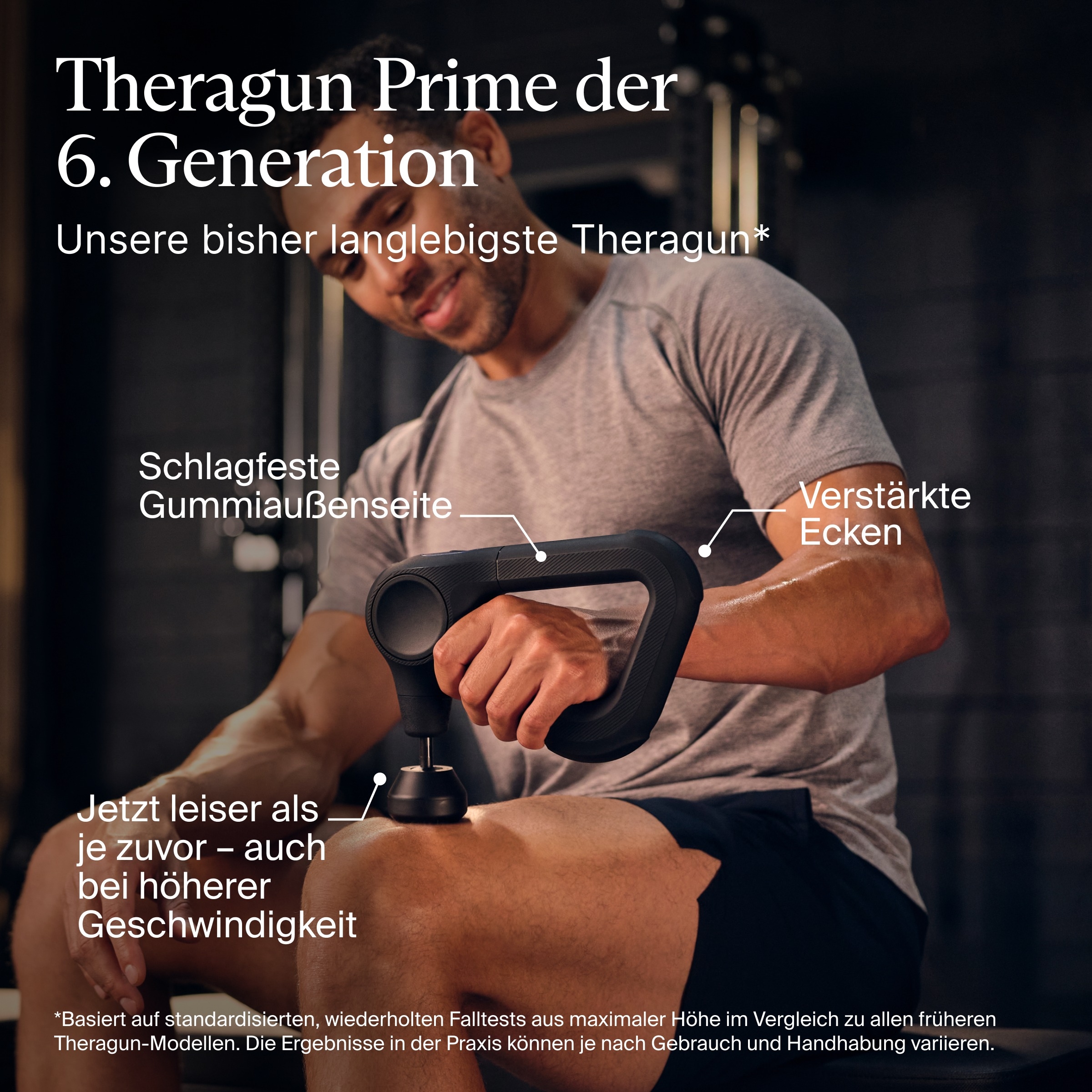 Therabody Massagepistole »Theragun Prime (6.Generation), robusten, stoßfesten Design«