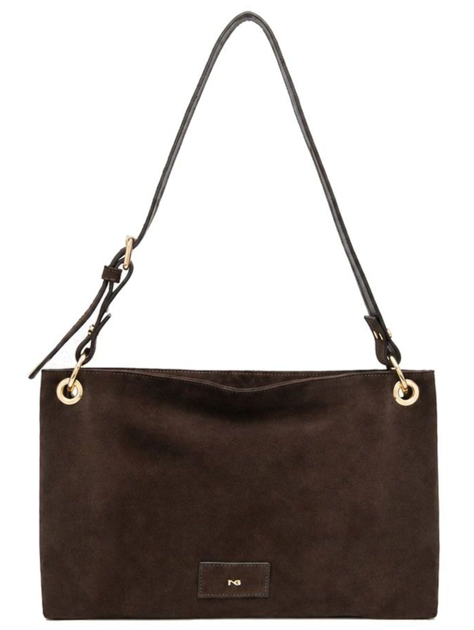 Nero Giardini Henkeltasche "Nero Giardini Taschen Veloursleder"
