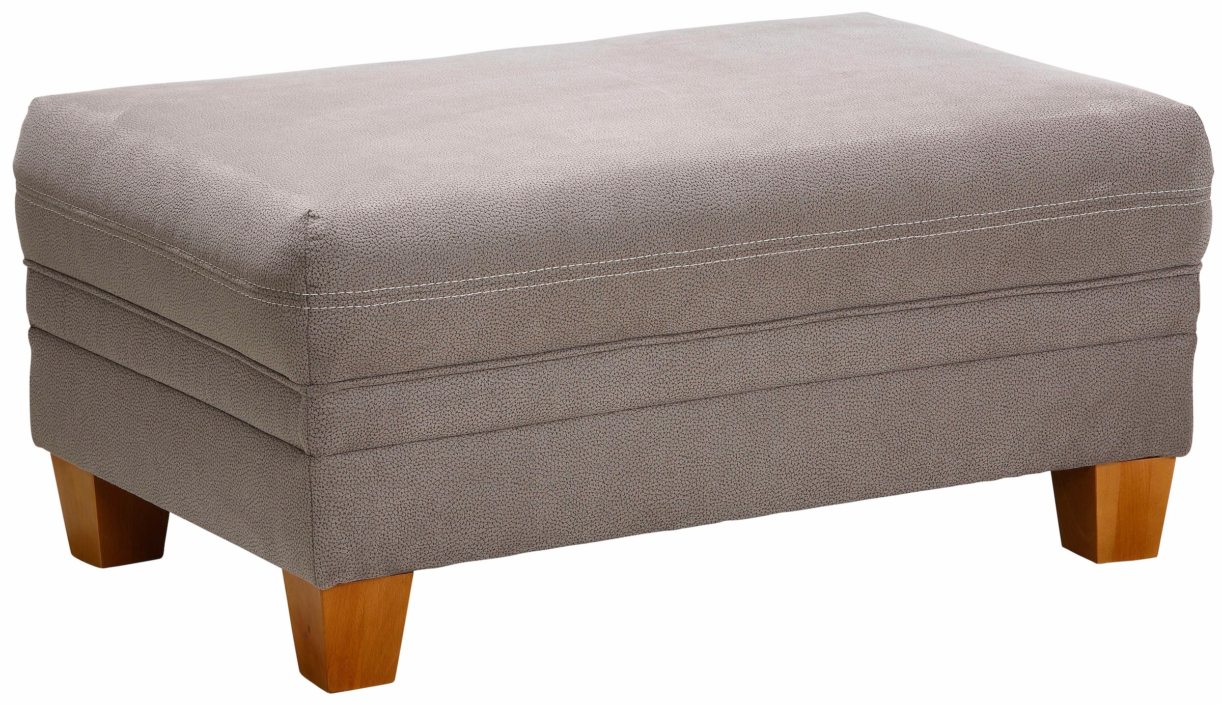 OTTO home Hocker "Husum" mit Kontrastnaht