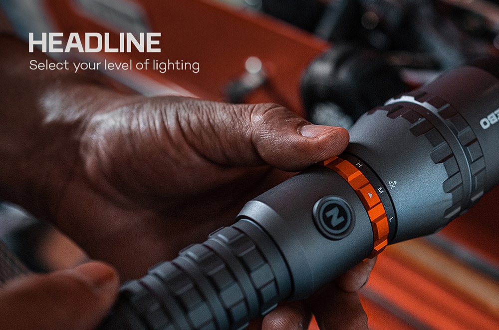 NEBO LED Taschenlampe »Nebo DAVINCI™ 8000« Set, Taschenlampe inkl. Ladekabel, 2 Stk. tlg.