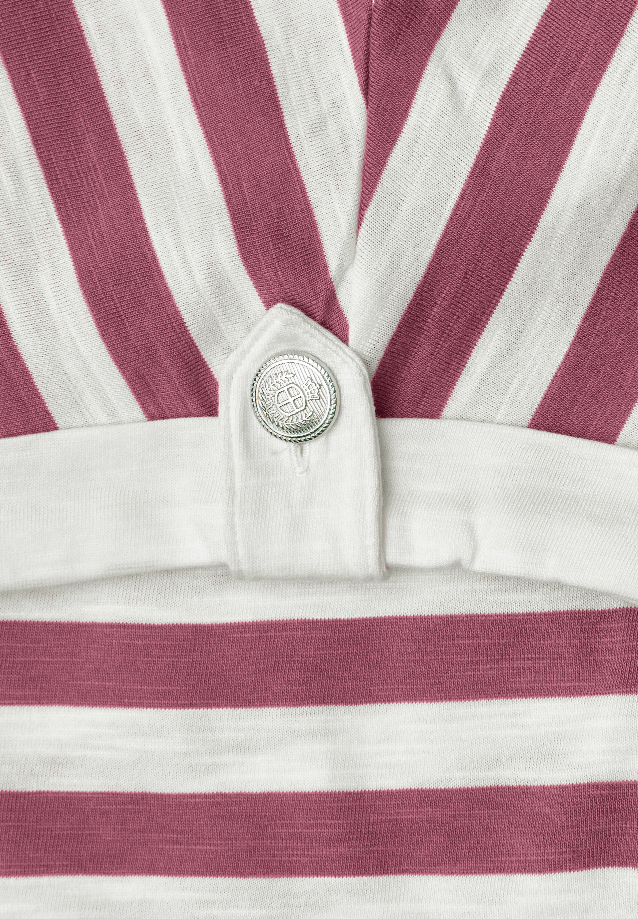 STREET ONE Shirttop Sommershirt im Streifen-Design