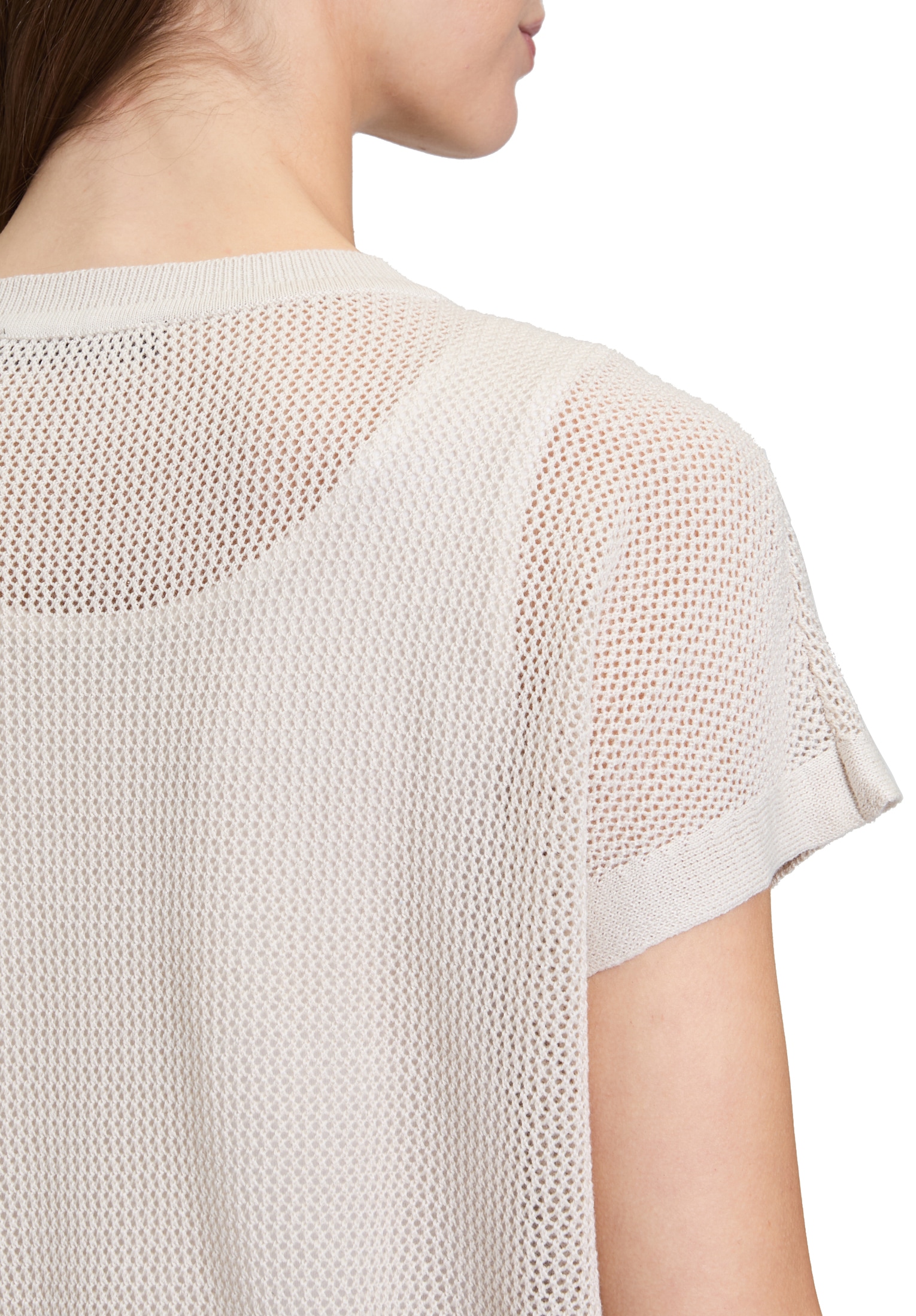 Betty Barclay Stricktop »Betty Barclay Lochstrick-Pullover ohne Arm«