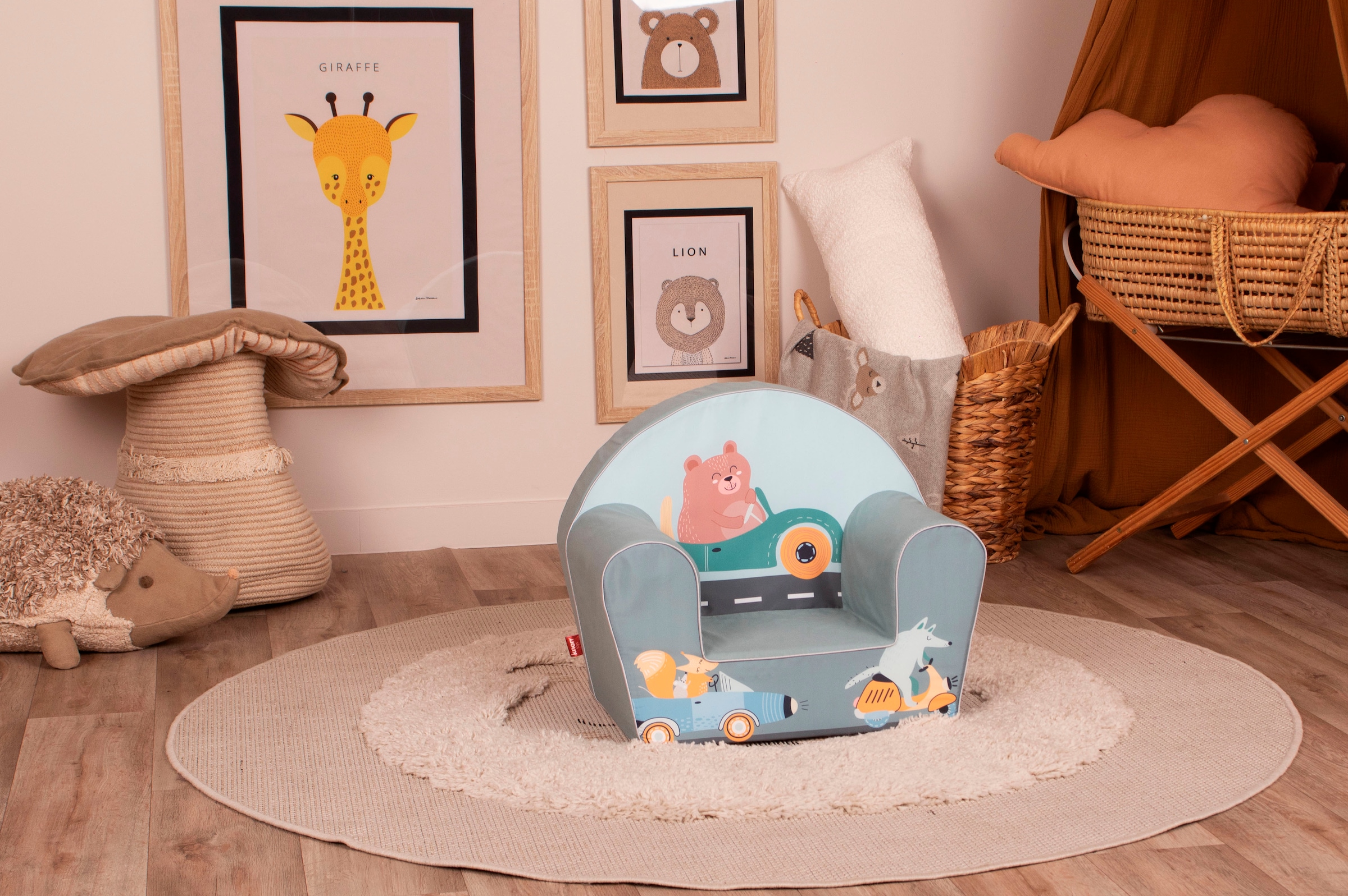 Knorrtoys® Sessel »Bear and Friends« für Kinder; Made in Europe