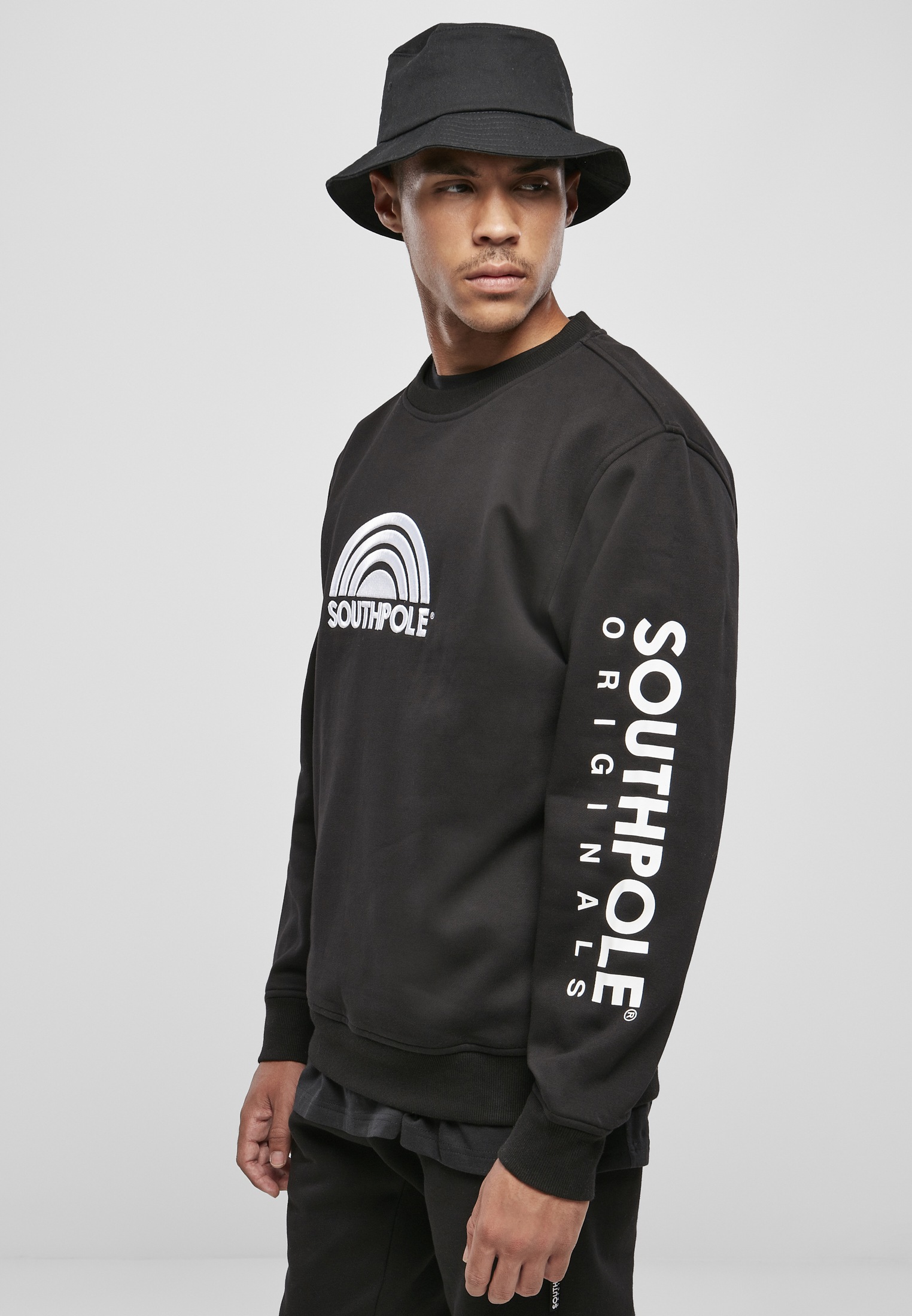 Southpole Rundhalspullover »Southpole Herren Southpole 3D Crewneck«