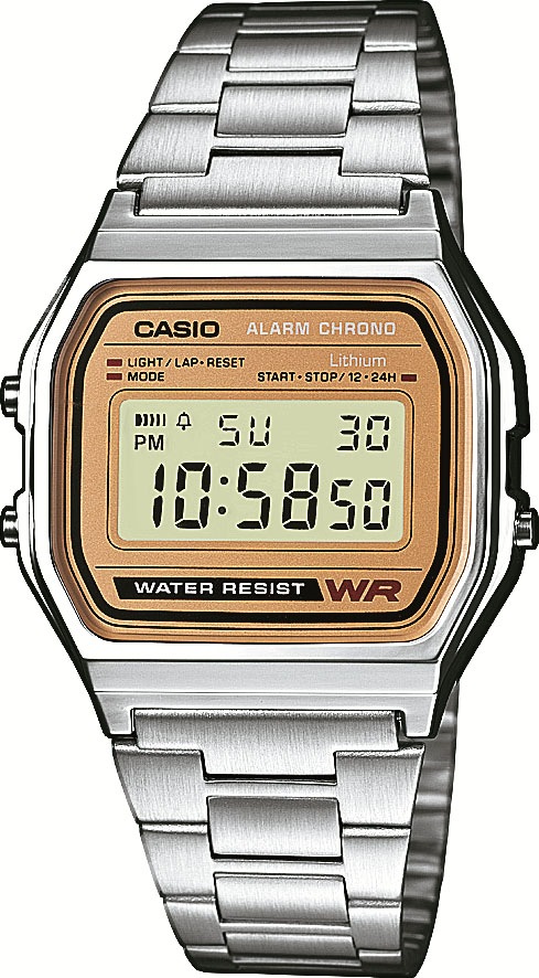 CASIO VINTAGE Chronograph »A158WEA-9EF«