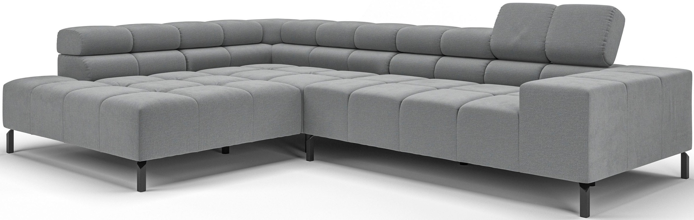 INOSIGN Ecksofa "Ancona New, wahlweise motorische Sitztiefenverstellung, au günstig online kaufen