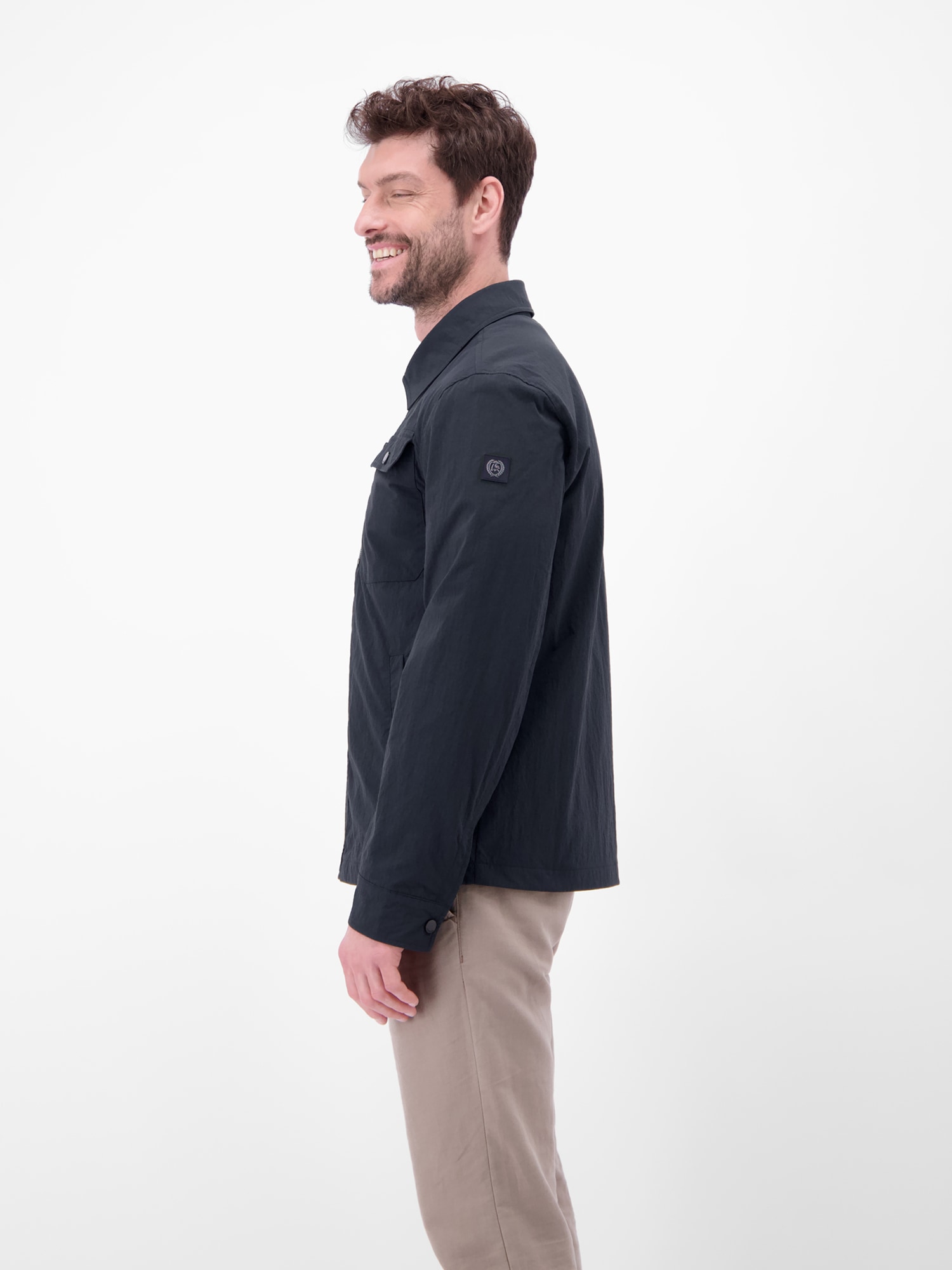 LERROS Outdoorjacke »Leichte Hemdjacke mit Funktion« ohne Kapuze Wind- und Wasserabweisend, Atmungsaktiv, Aufgesetzte Brusttaschen