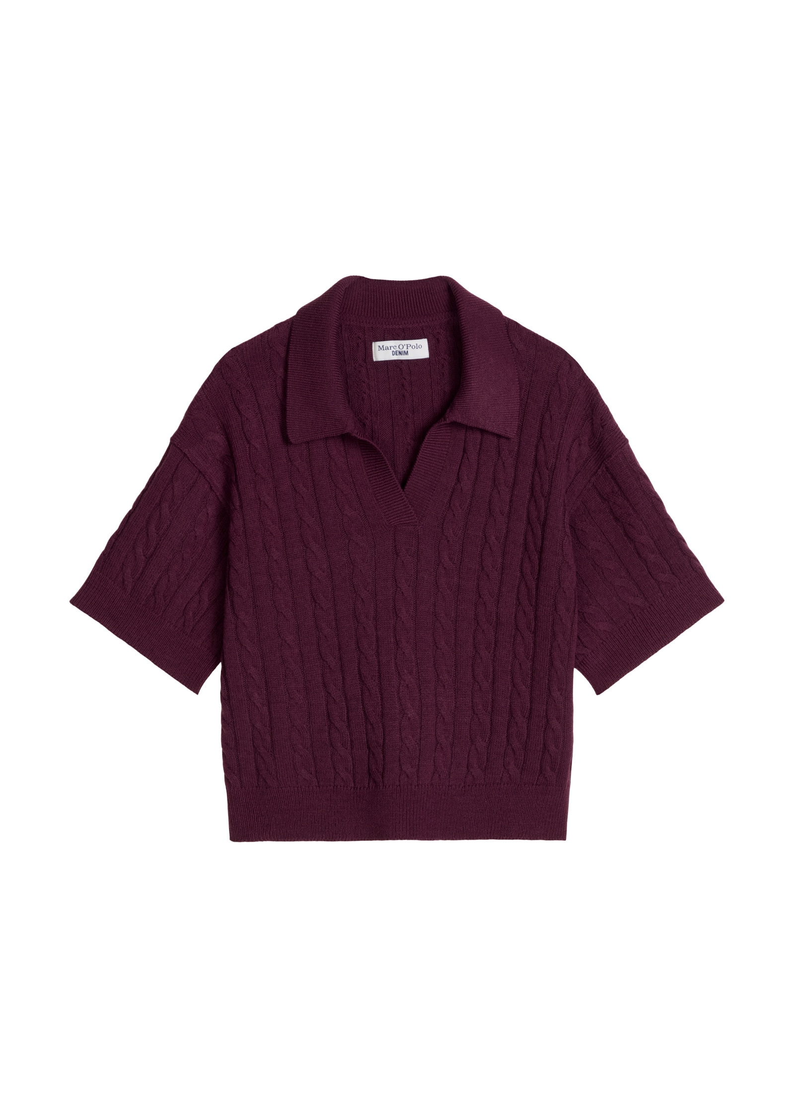 Marc O'Polo DENIM Poloshirt »aus softem Schurwolle-Mix«