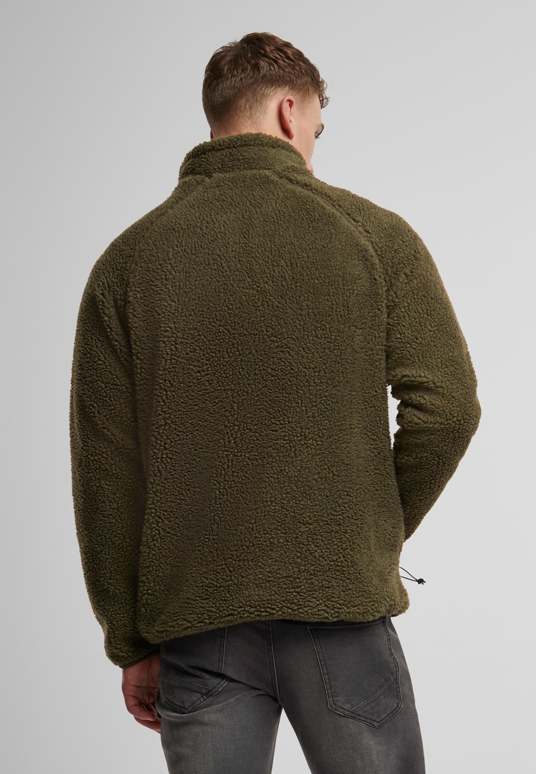 Brandit Allwetterjacke »Brandit Herren Teddyfleece Jacket«, (1 St.), ohne Kapuze