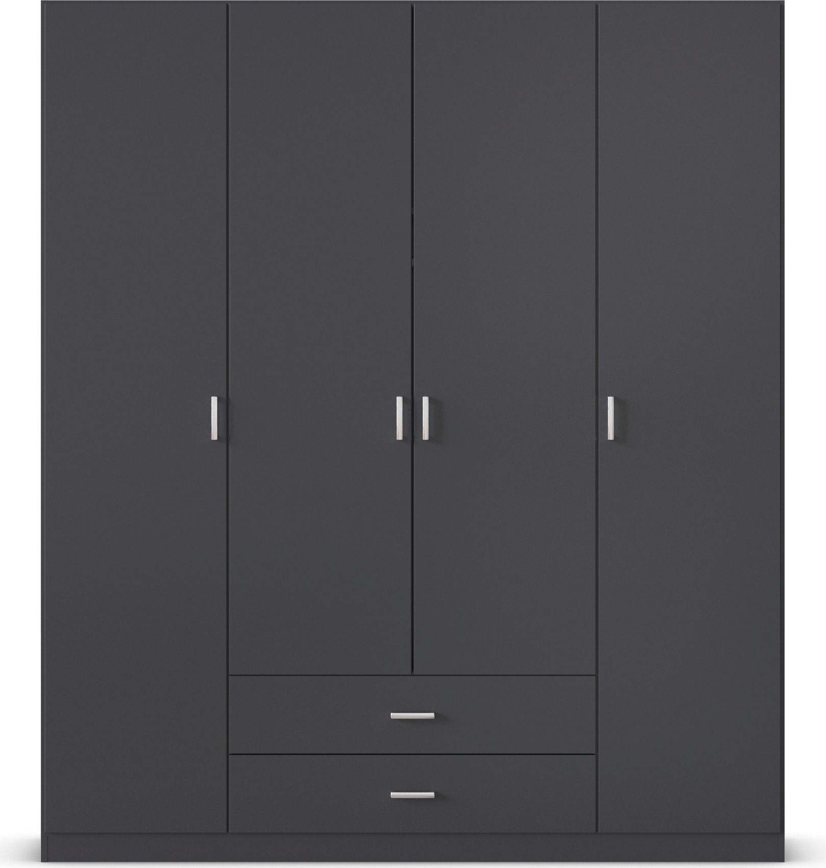 rauch Drehtürenschrank »Kleiderschrank Schrank Garderobe Wäscheschrank GAMMA in 3 Breiten«, mit 6 Schubladen, in schlichtem Design TOPSELLER MADE IN GERMANY