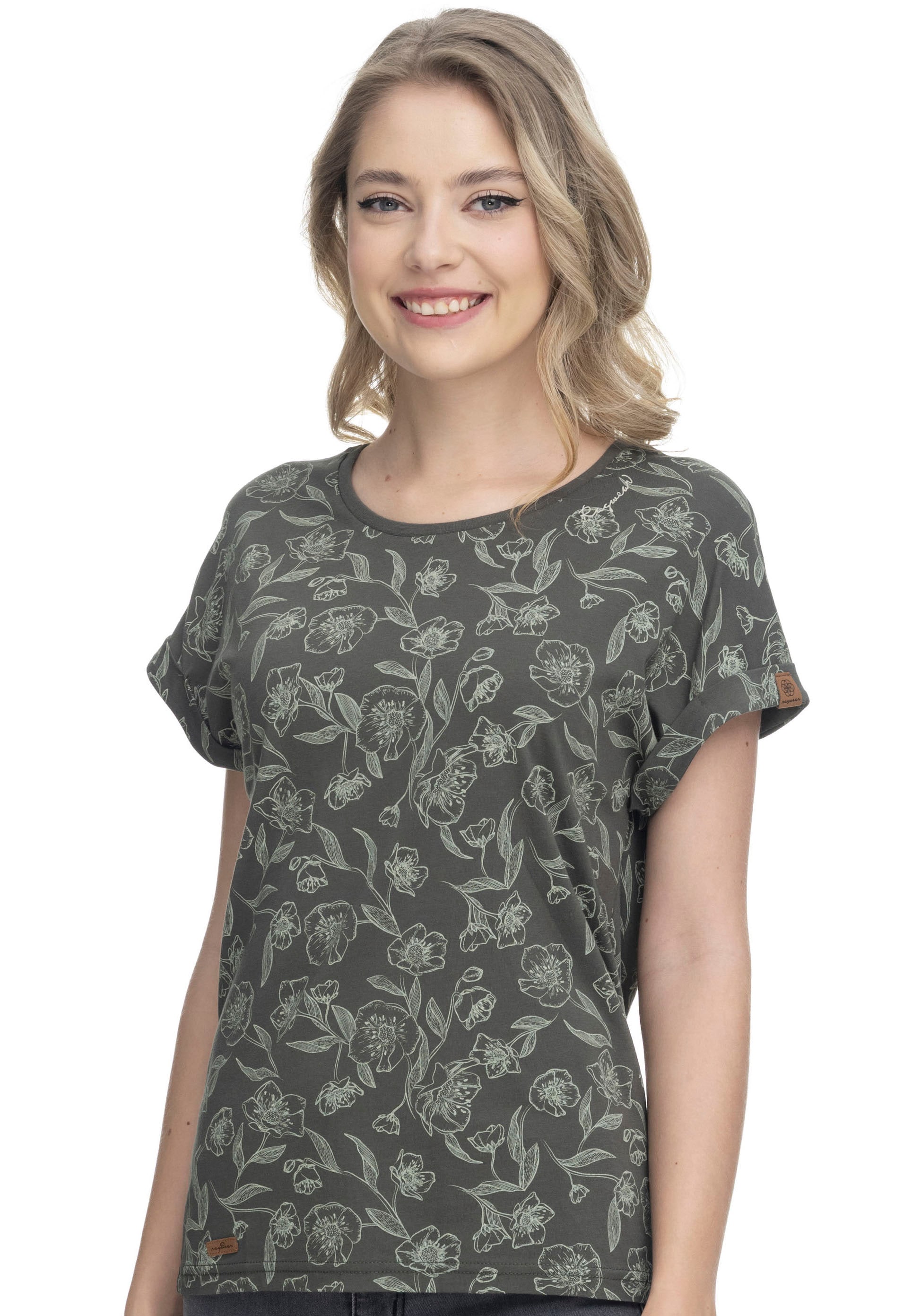 T-Shirt kaufen Ragwear im Over-Print-Design »MONZZA«, All | BAUR