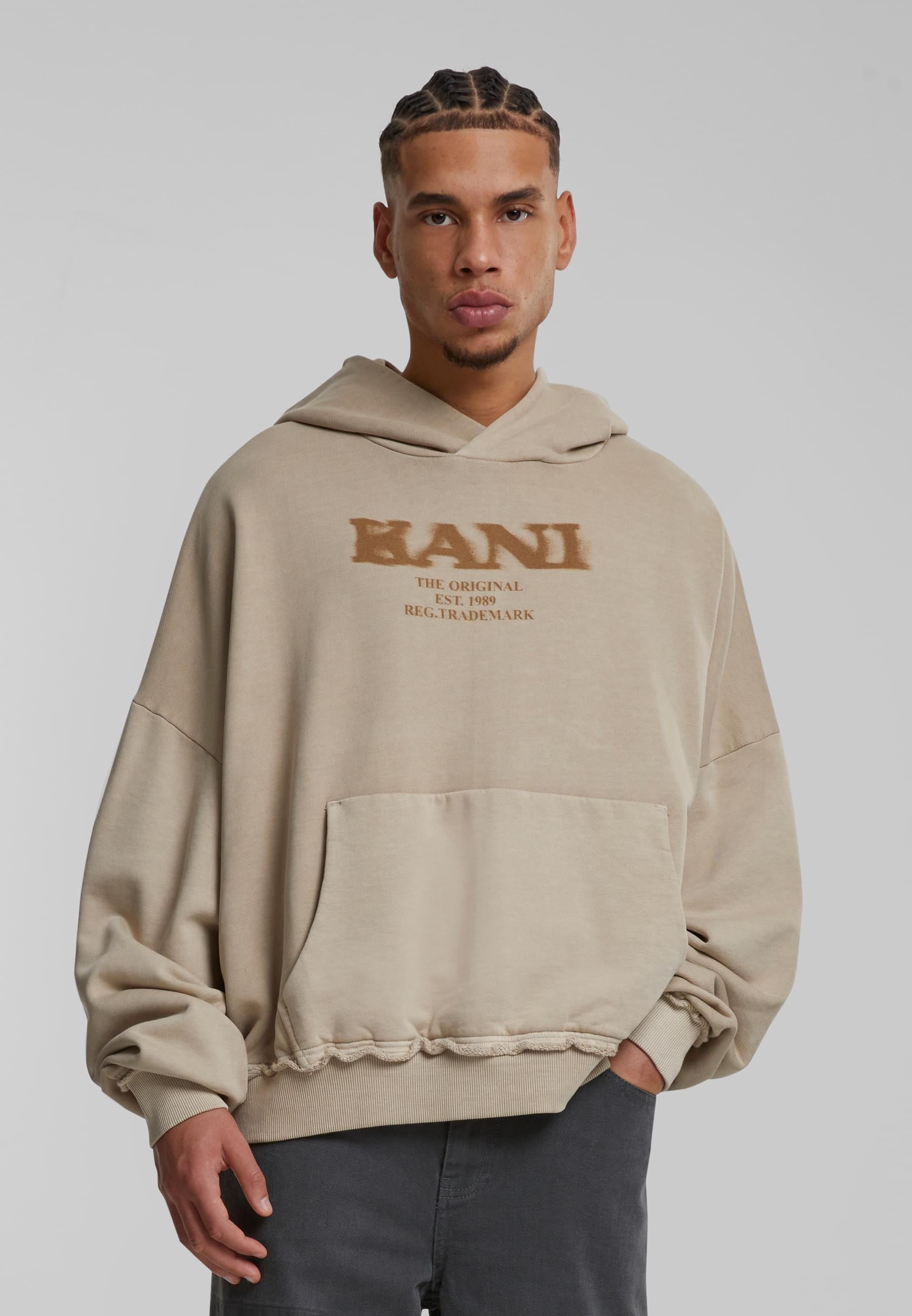 Karl Kani Kapuzensweatshirt »Karl Kani Karl Kani Retro Sprayed OS Hoodie«, (1 tlg.)