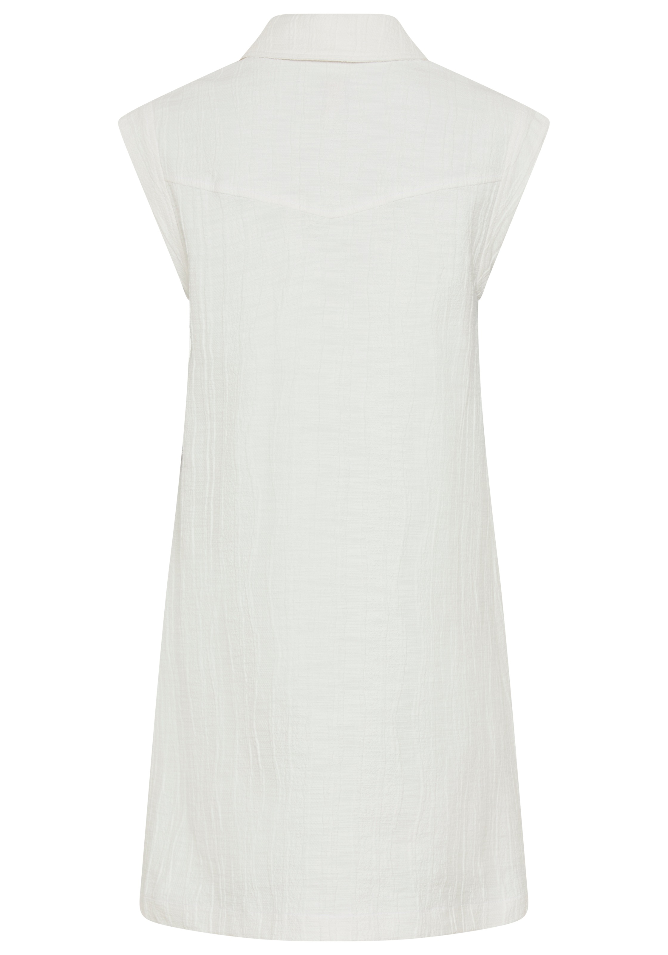 BOSS ORANGE Minikleid »Daratela Premium Damenmode« Brusttaschen mit Umlegekragen, ärmellos