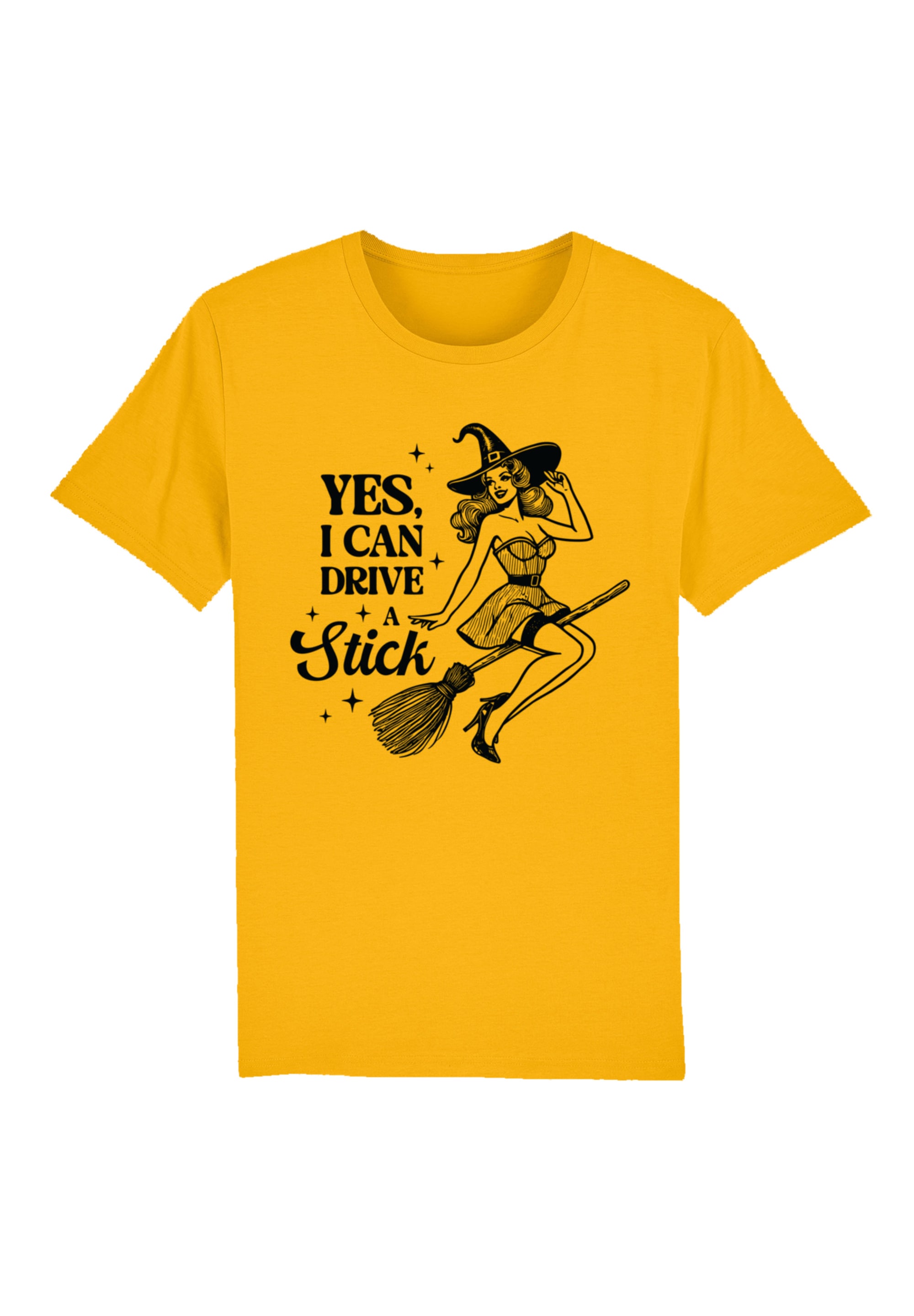 F4NT4STIC T-Shirt "Halloween Witch yes I can drive a stick", Premium Qualit günstig online kaufen