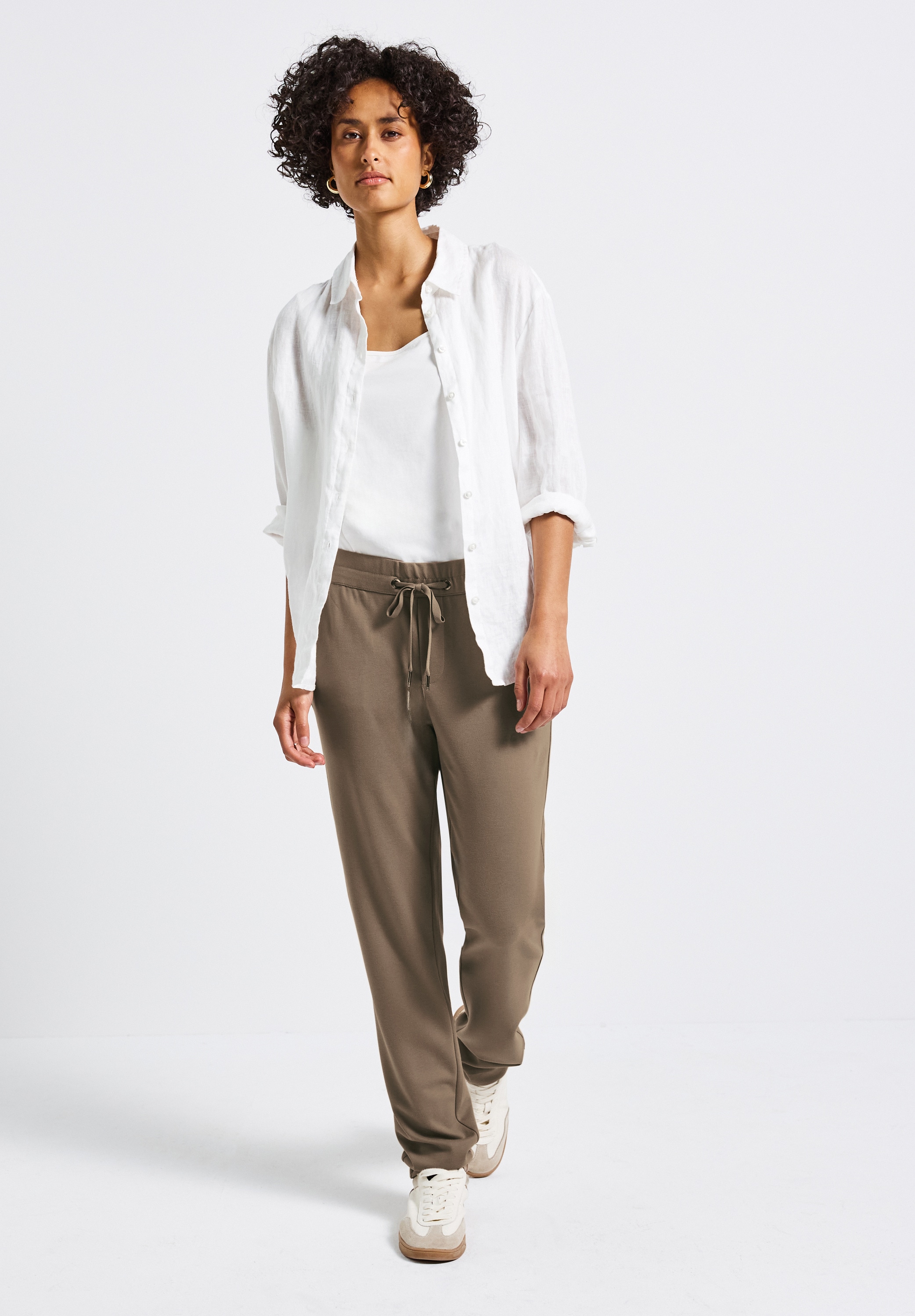 STREET ONE Stoffhose, Middle Waist