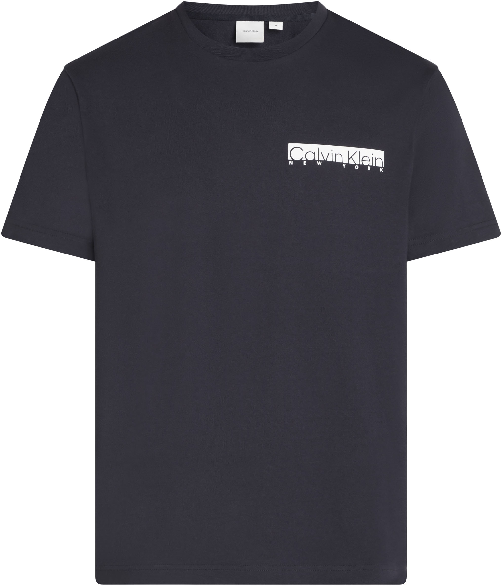 Calvin Klein Rundhalsshirt »NY CHEST BOX LOGO T-SHIRT«, mit Logoprint