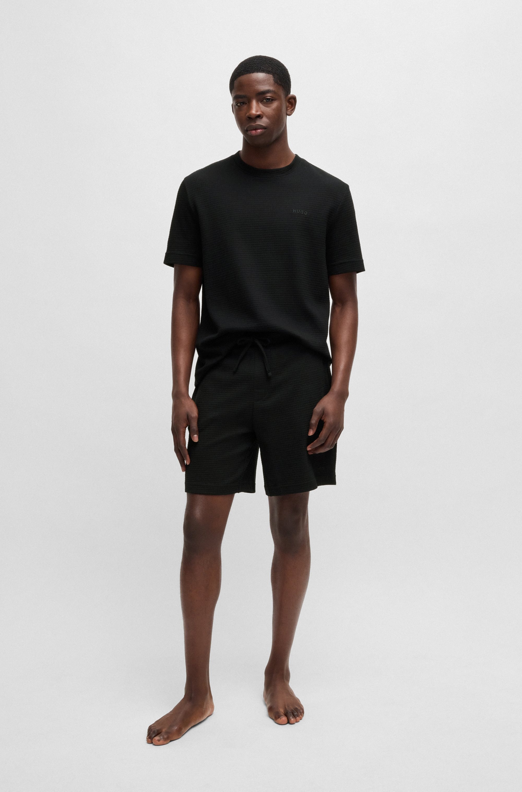 HUGO Underwear Pyjamashorts »Austin Short«, mit Tunnelzug