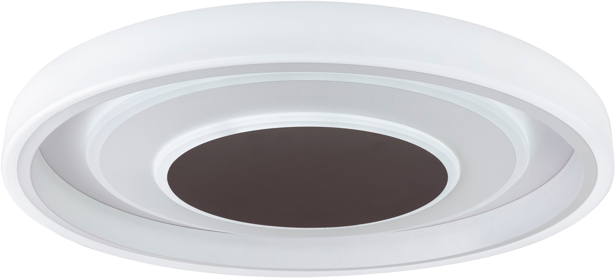 GLOBO LIGHTING Deckenleuchte »GOFFI« LED-Modul 1 Stk. Deckenleuchte Weiß/Braun, Acryl/Opal, dimmbar, LED 72W