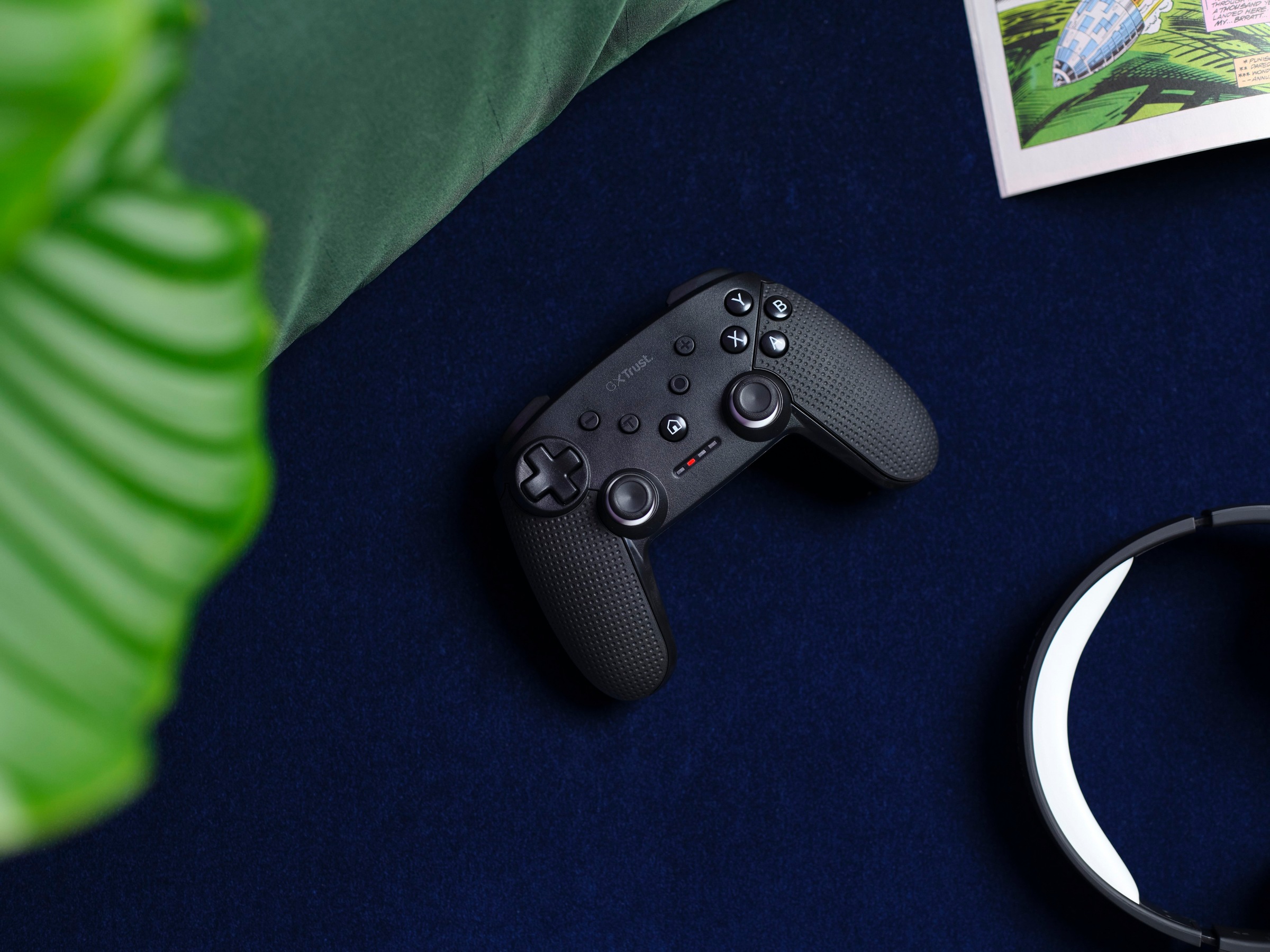 Trust Gaming-Controller »GXT542 MUTA WIRELESS CONTROLLER«, mit Dreifachverbindungen und Multiplattform-Unterstützung