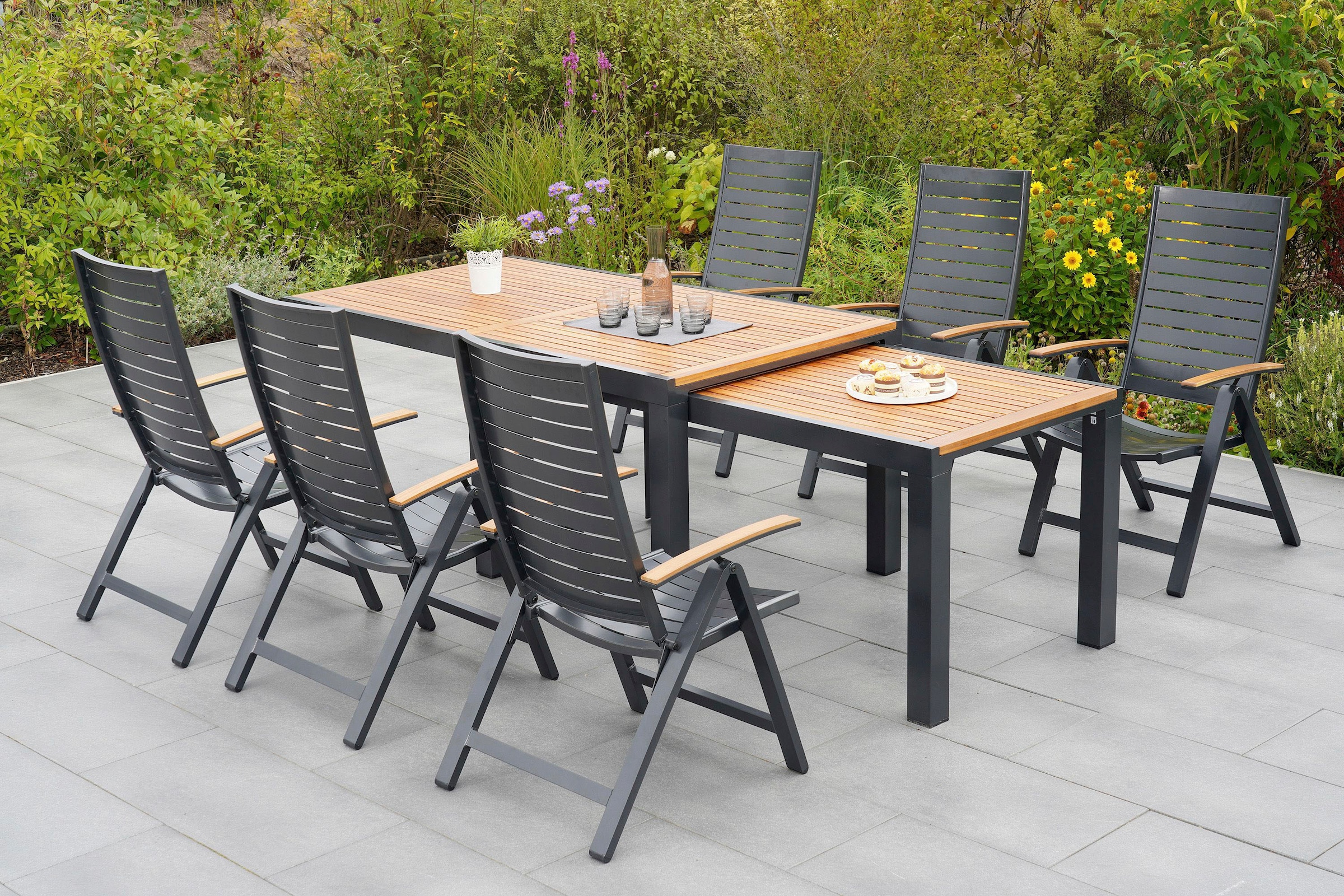 MERXX Garten-Essgruppe "Astros" 7 Stk. tlg. günstig online kaufen