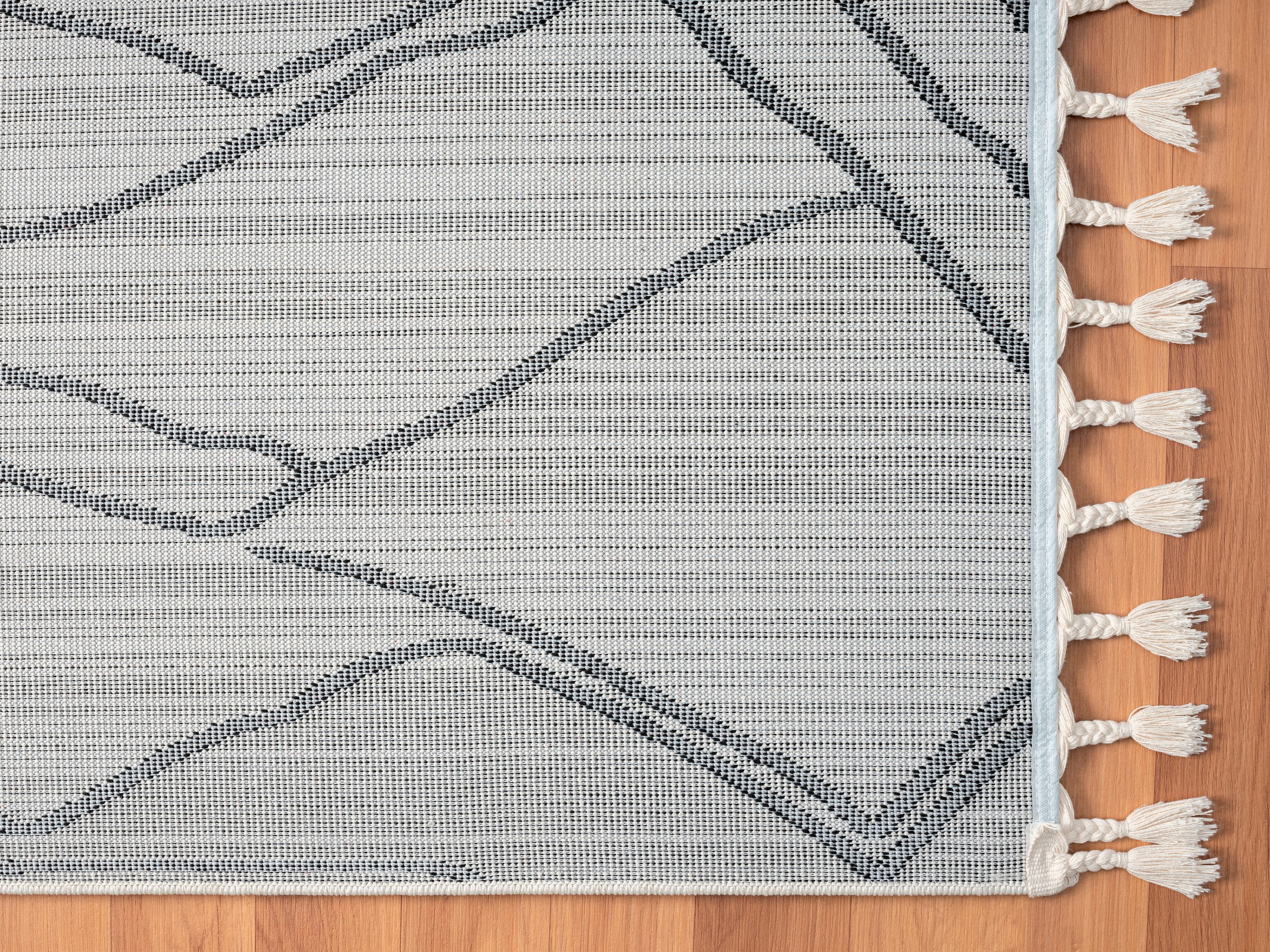 Myflair Möbel & Accessoires Hochflor-Läufer »Moroccan Drawline«, rechteckig, 24 mm Höhe, modern, marokkanisches Design, flauschig weich durch Hochflor