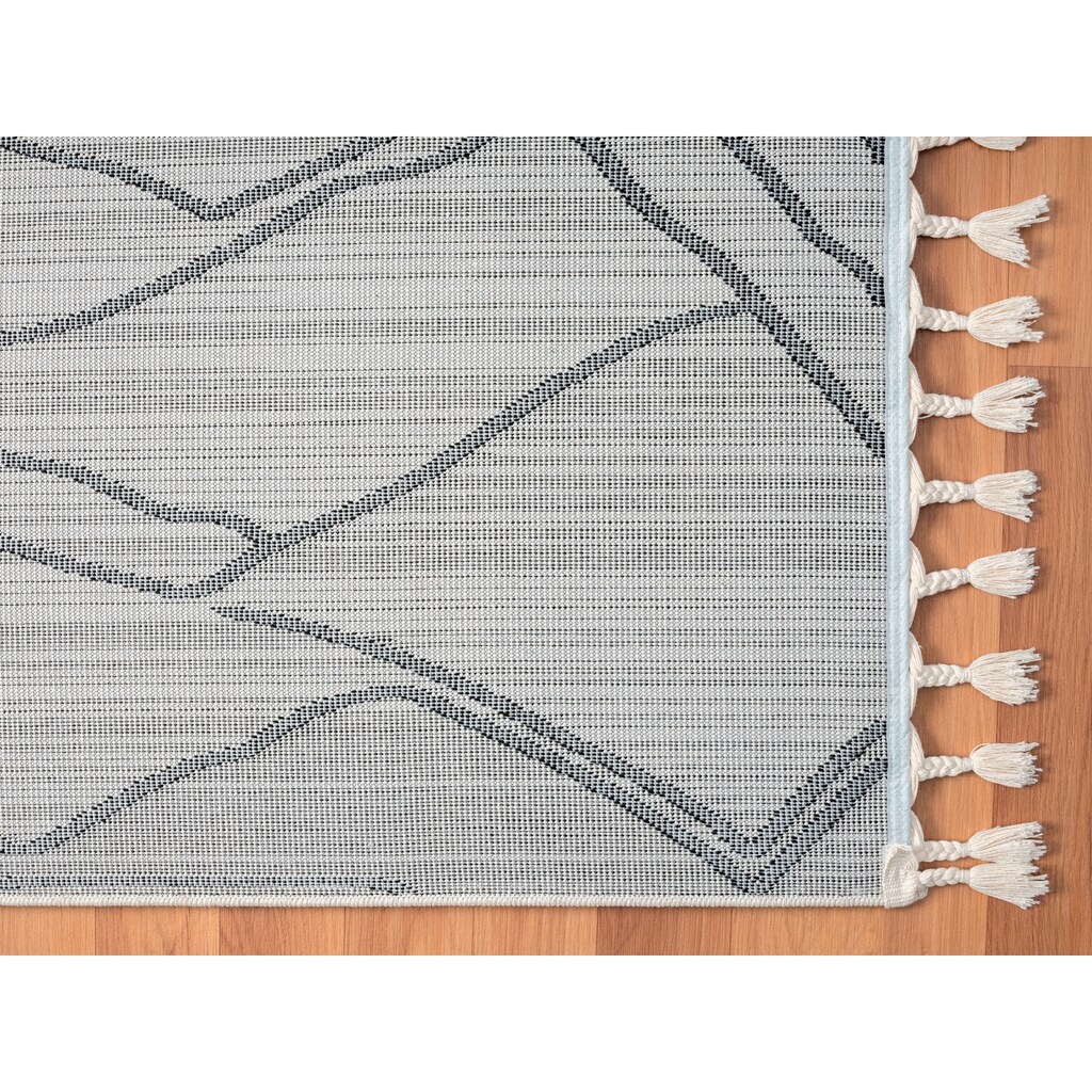 Myflair Möbel & Accessoires Hochflor-Läufer »Moroccan Drawline«, rechteckig