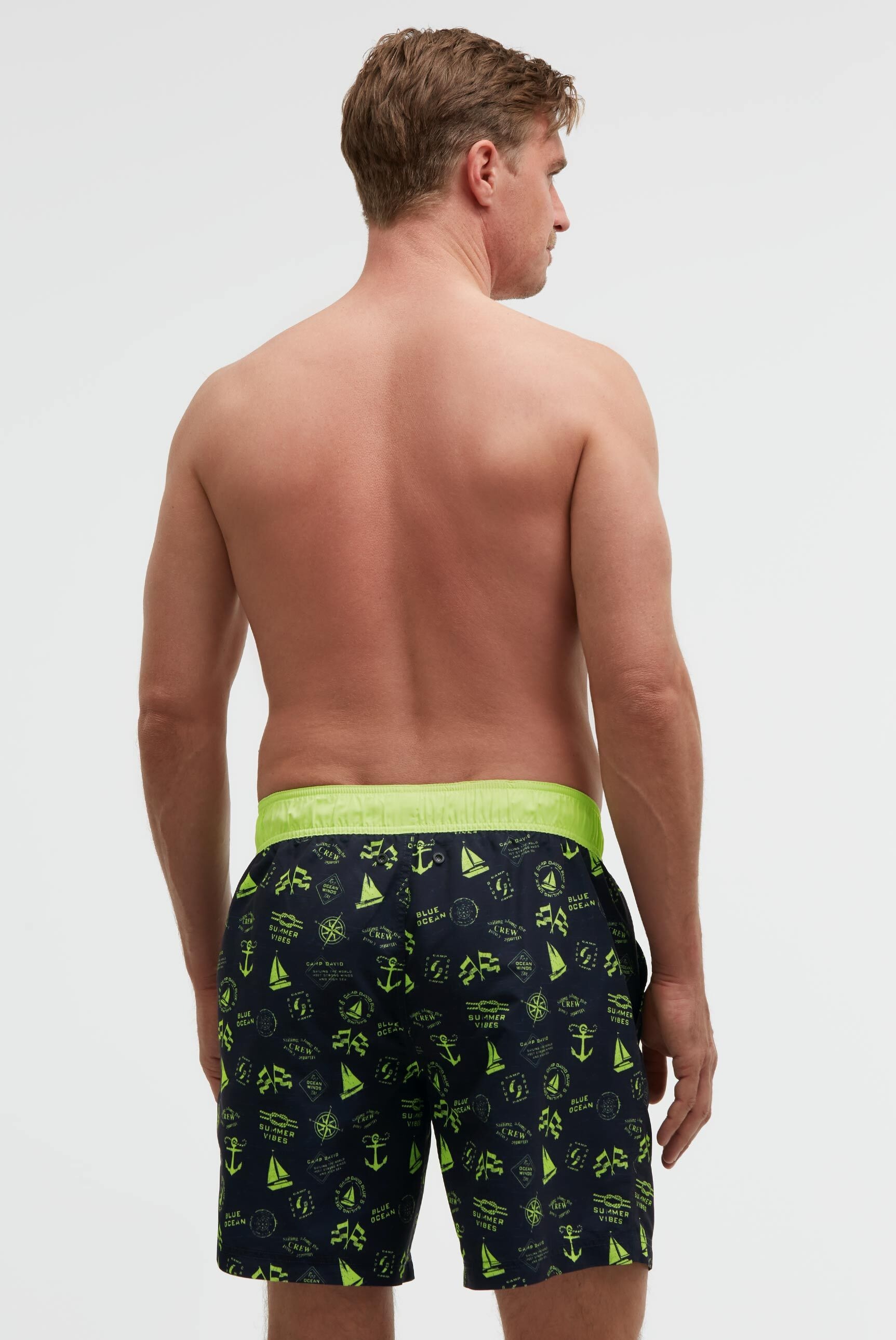 CAMP DAVID Badeshorts mit Einschubtaschen