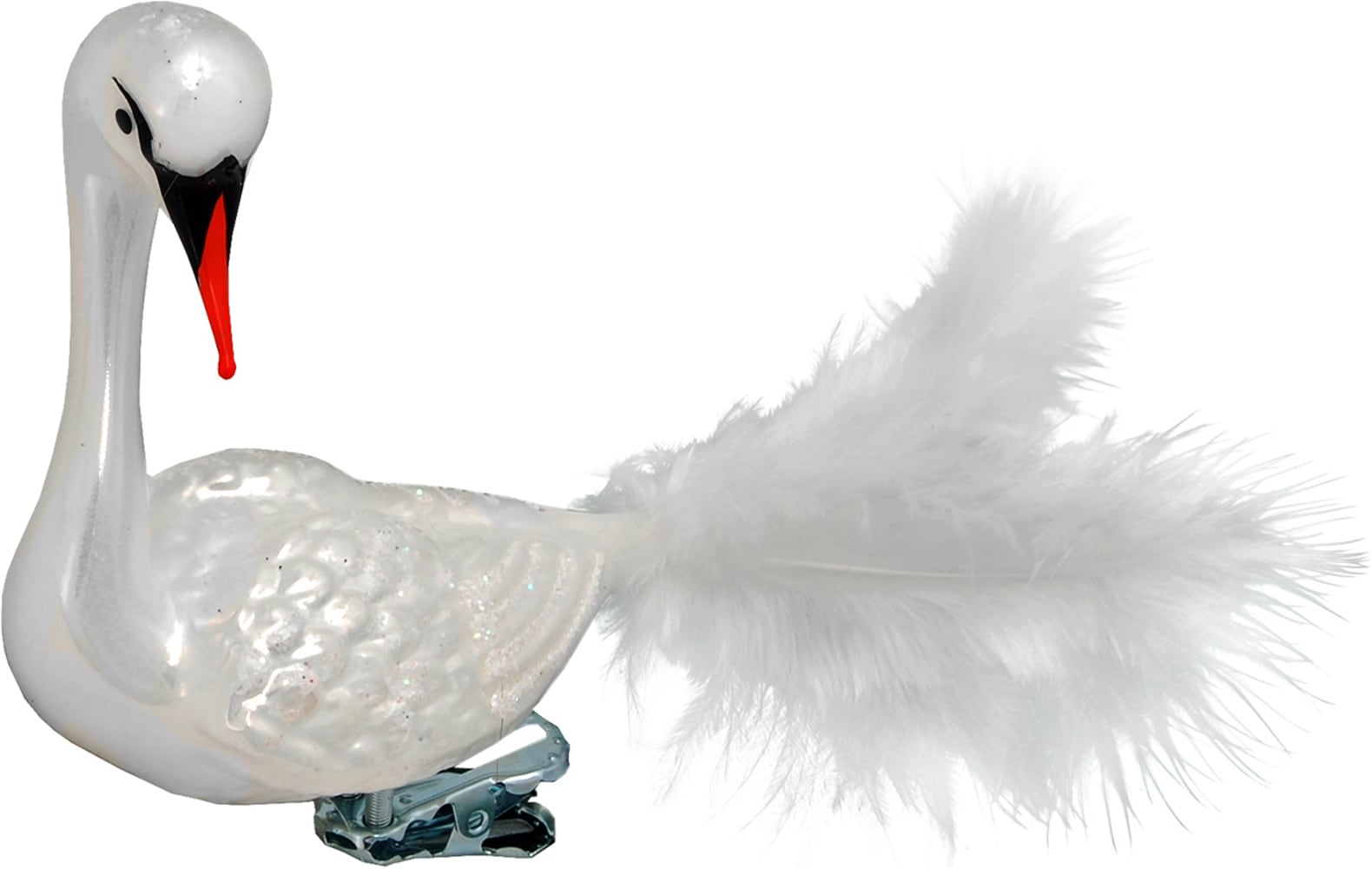 Krebs Glas Lauscha Christbaumschmuck »Schwan« Glas, 1 Stück