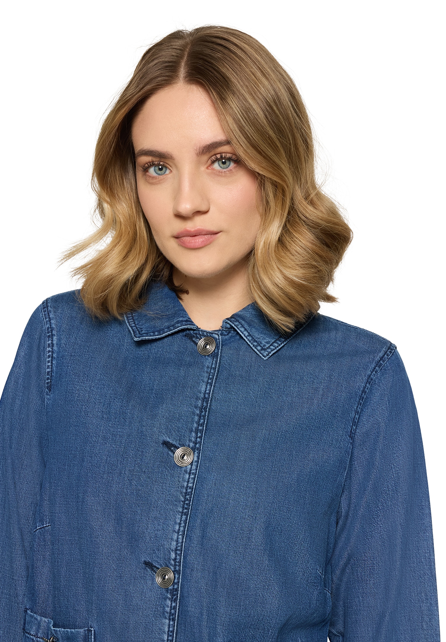 Cartoon Jackenblazer »Damen mit aufgesetzten Taschen«