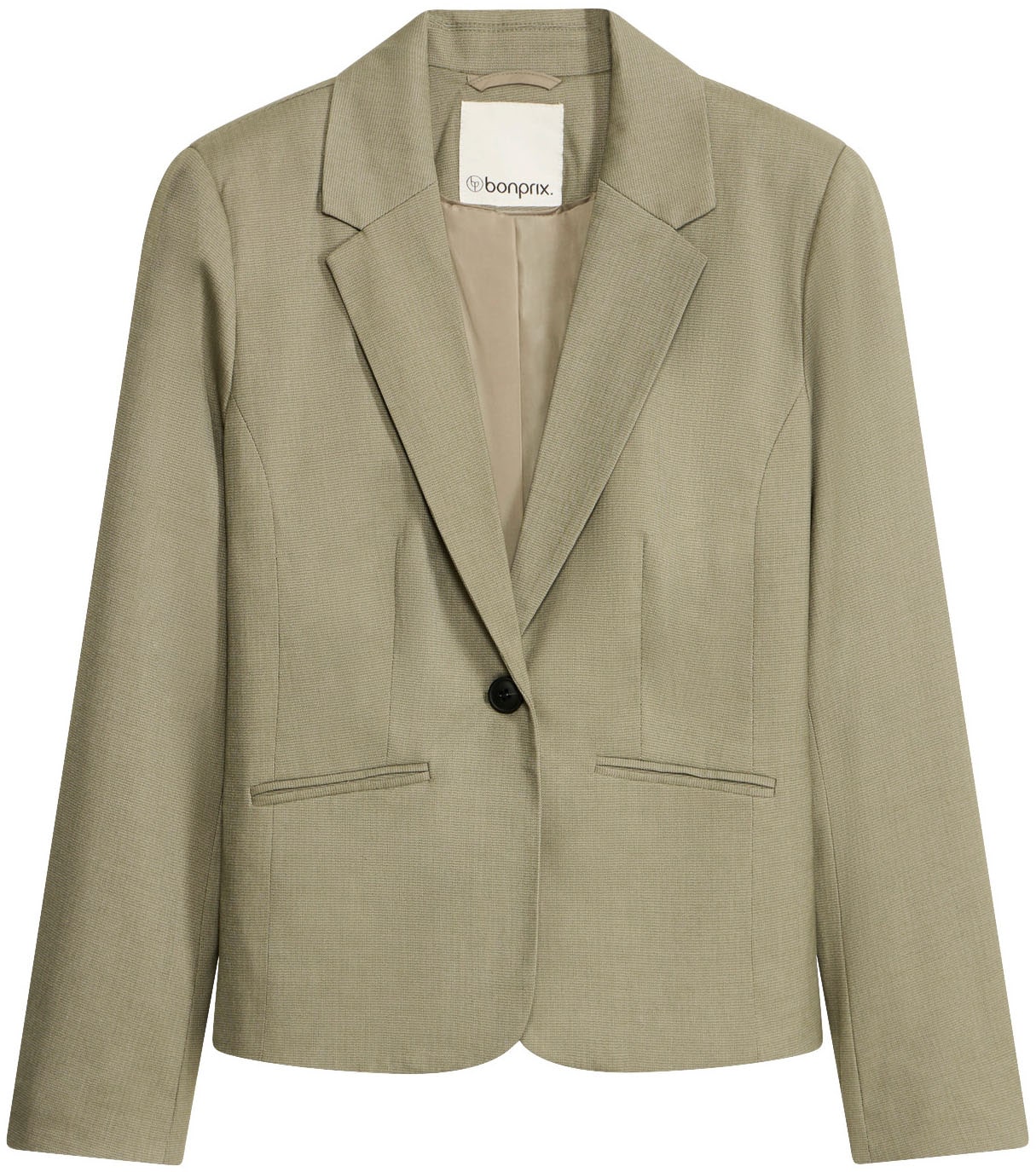 bonprix Jackenblazer »Blazer« für stilvollen Auftritt, schmale Passform, voll gefüttert