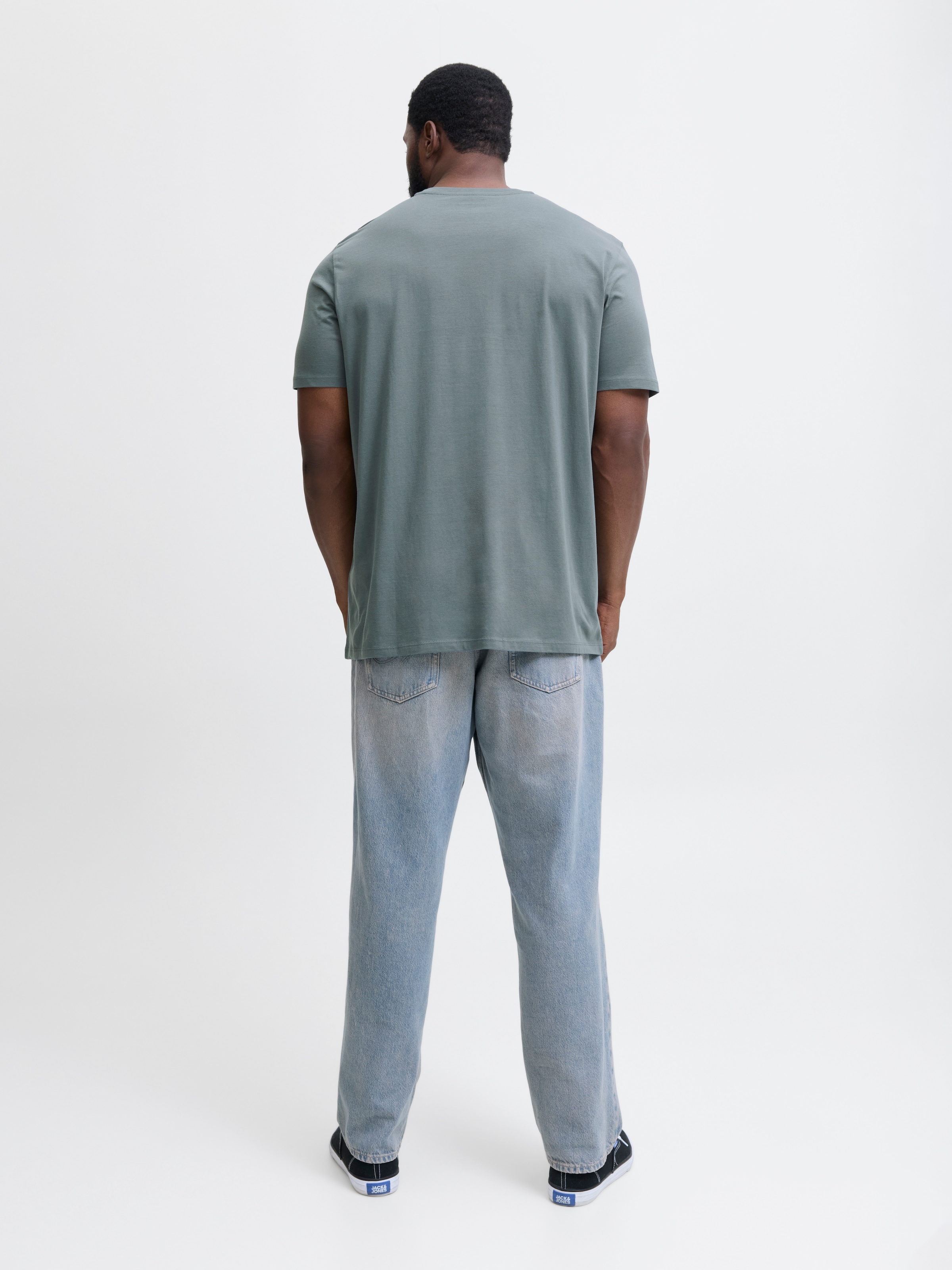 Jack & Jones PlusSize T-Shirt »JJELOGO TEE SS ONECK 2 COL AW25 NOOS PLS«