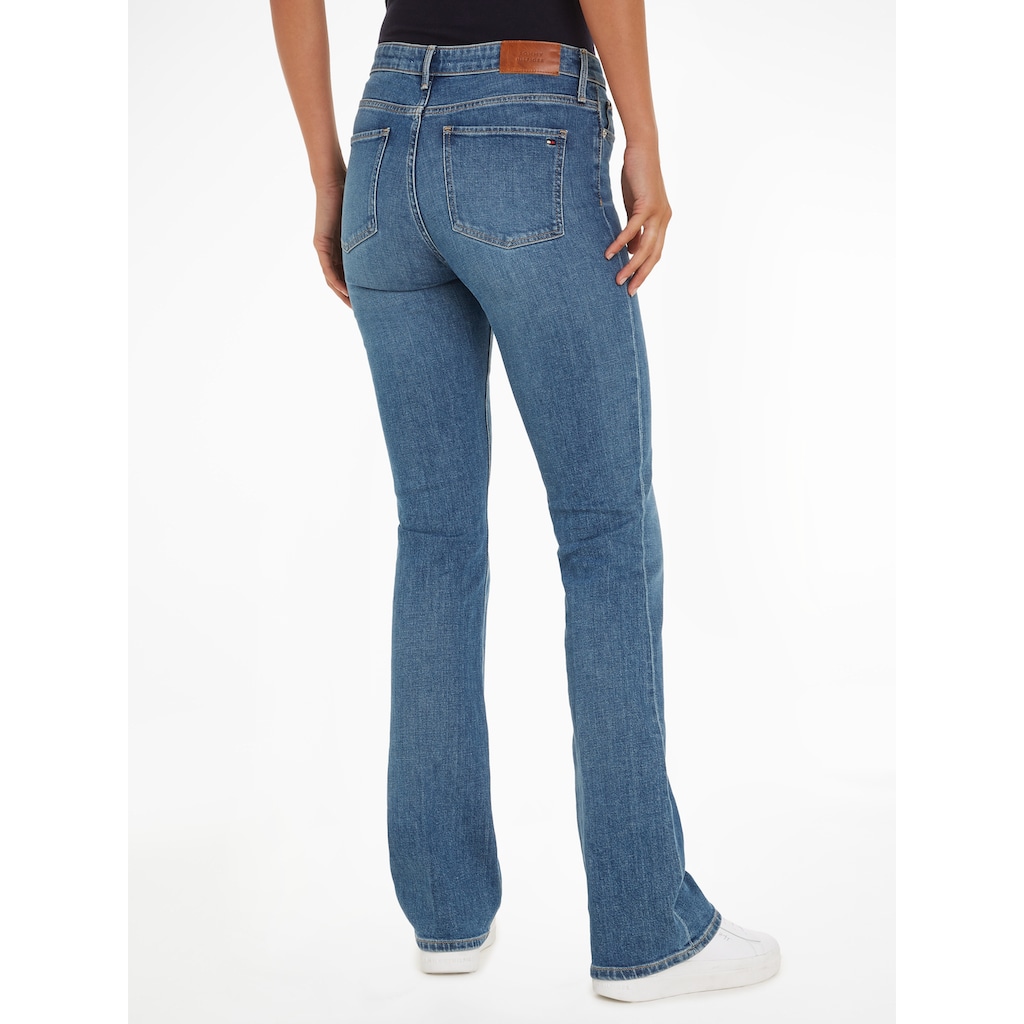 Tommy Hilfiger Bootcut-Jeans, mit Bügelfalten