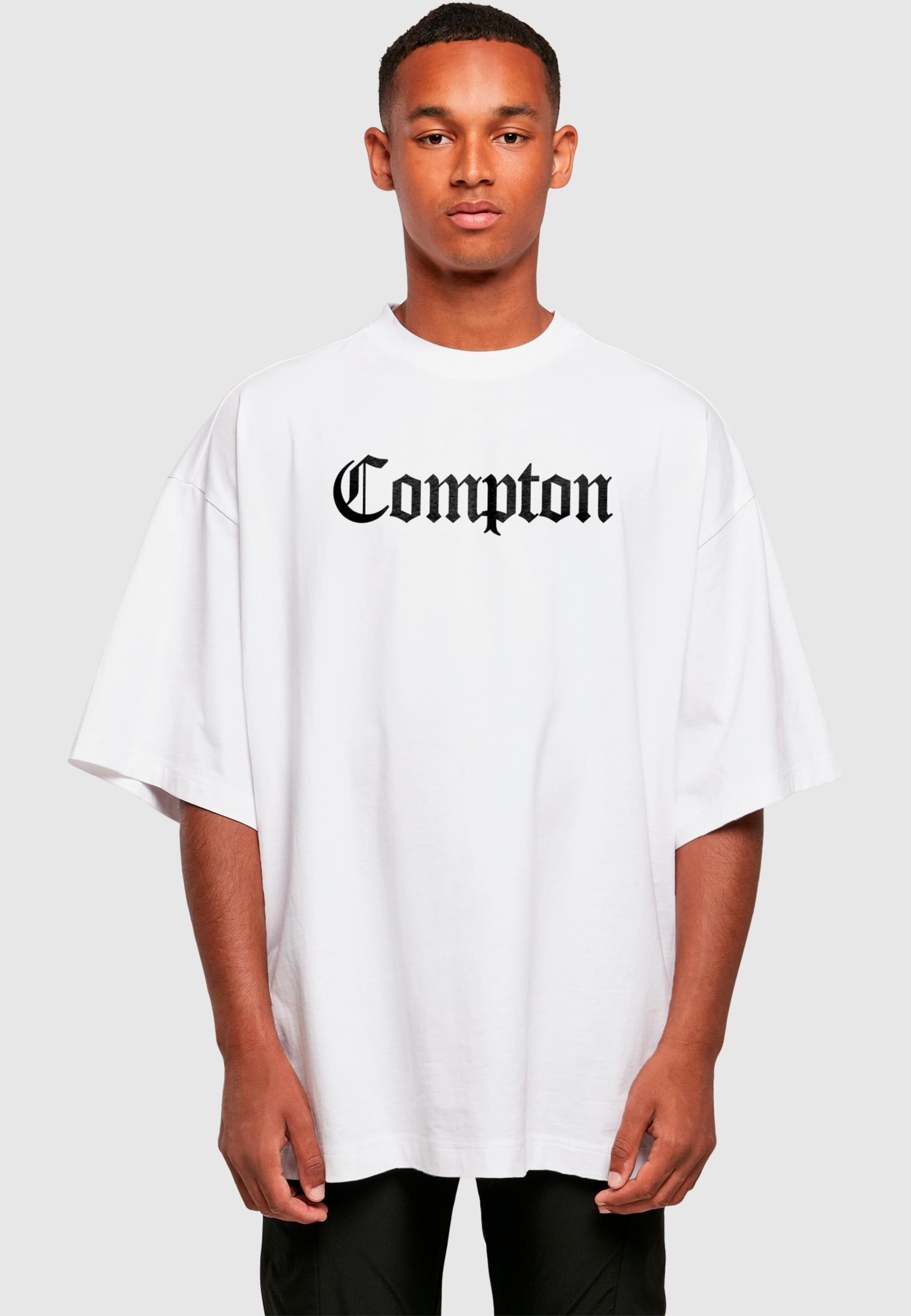 MisterTee T-Shirt »MisterTee Compton Huge Tee«, (1 tlg.)