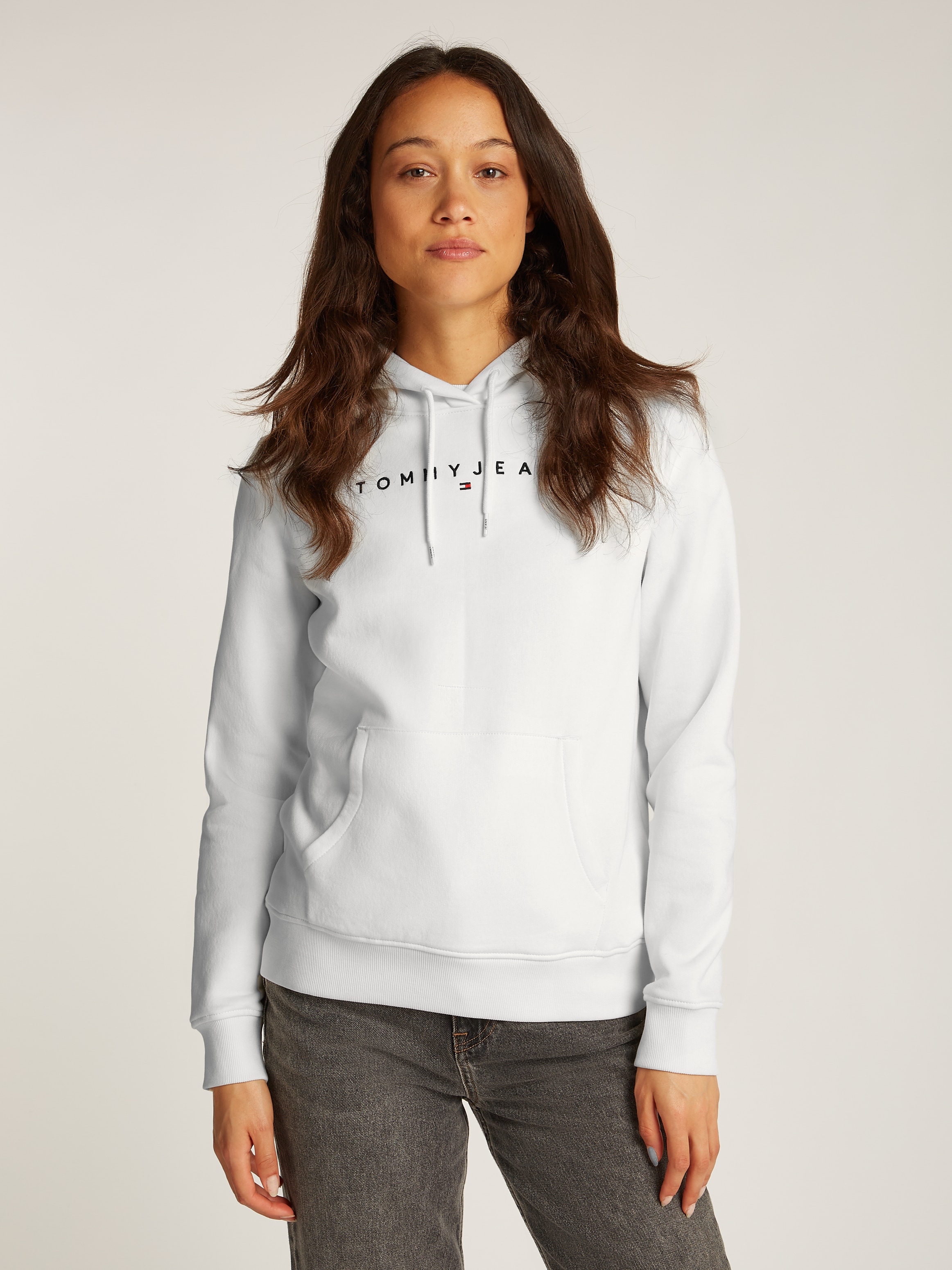Tommy Jeans "TJW REG LINEAR HOODIE", mit Logoschriftzug günstig online kaufen
