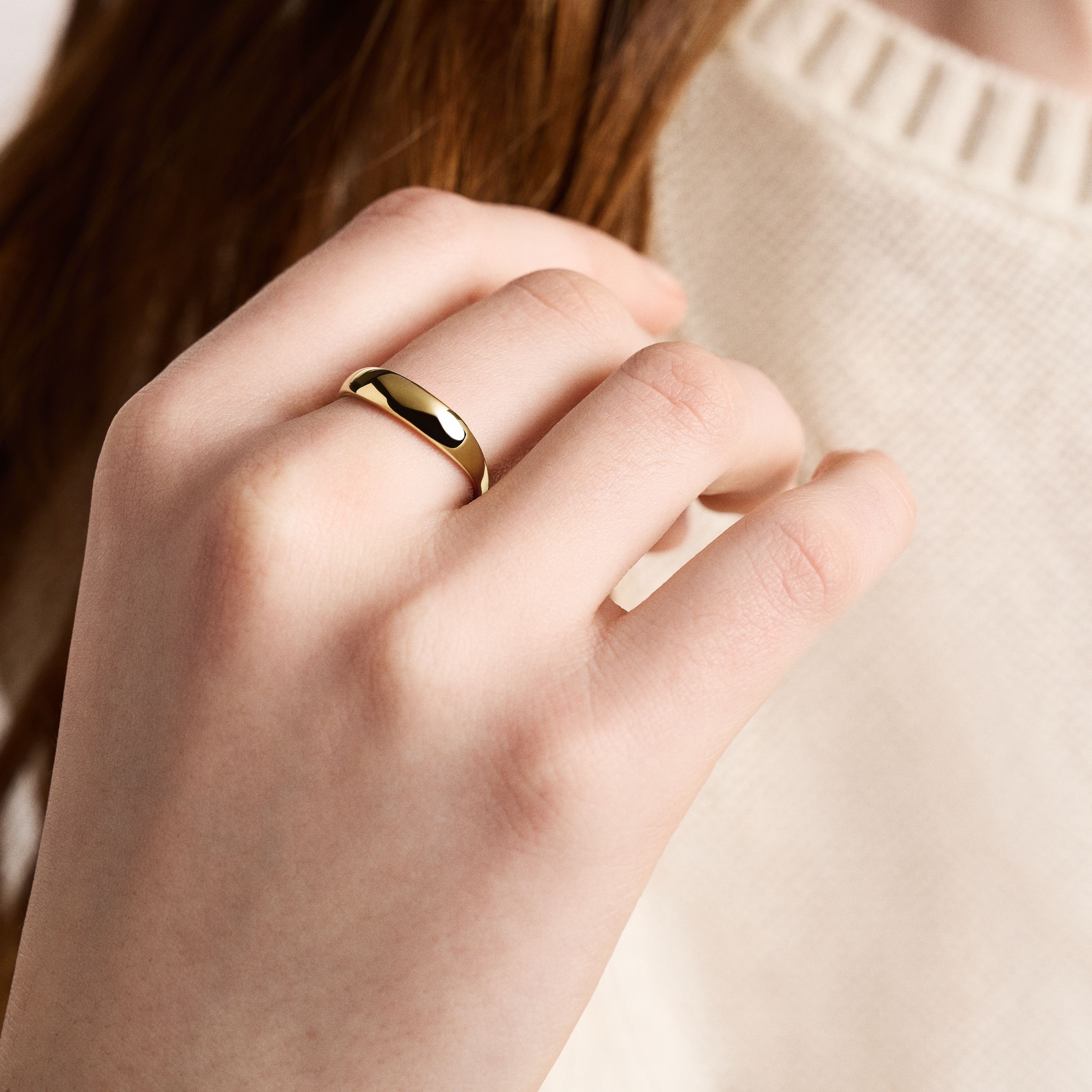 Fossil Fingerring »Ellis«