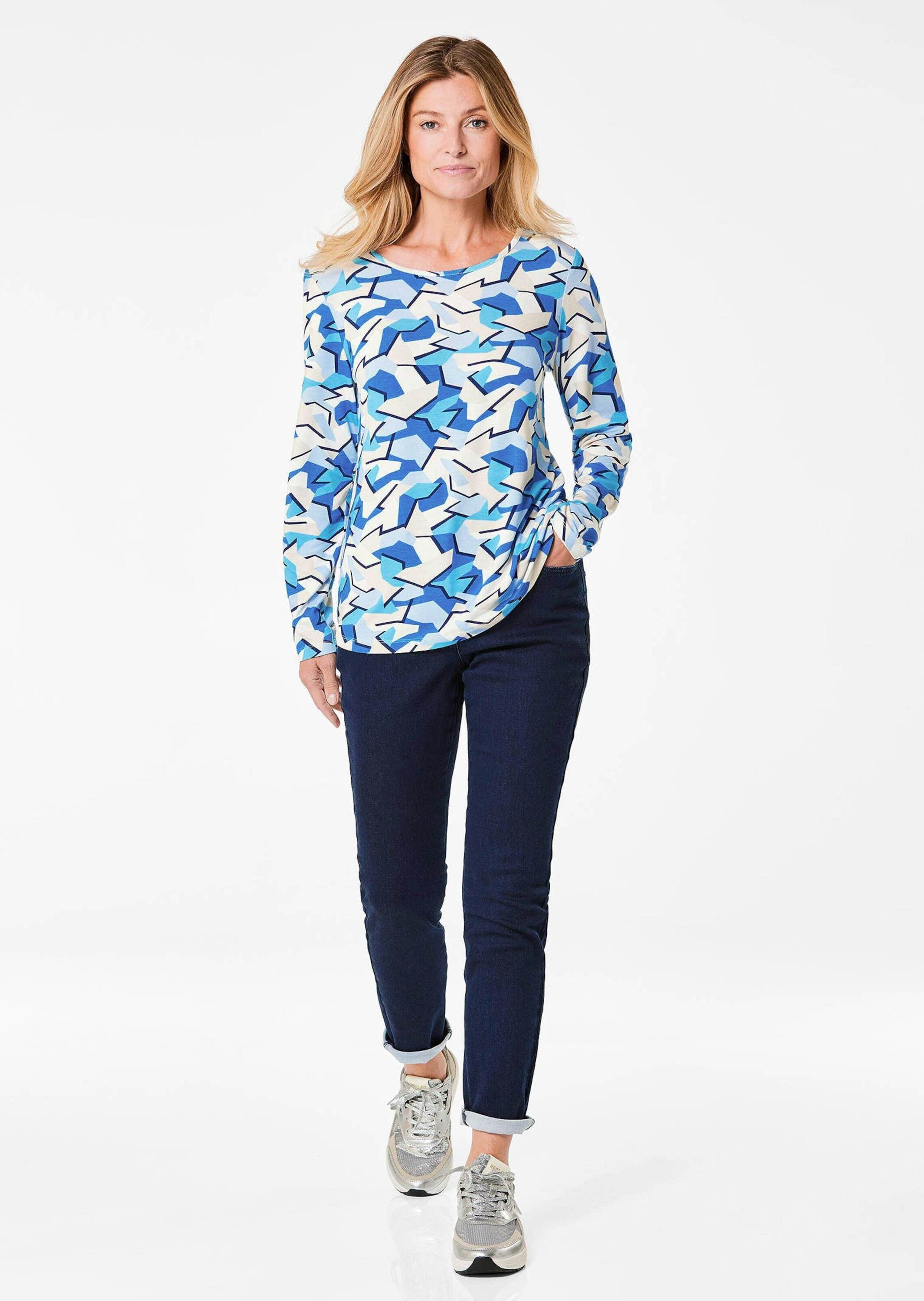 GOLDNER Print-Shirt »Kurzgröße Shirt«