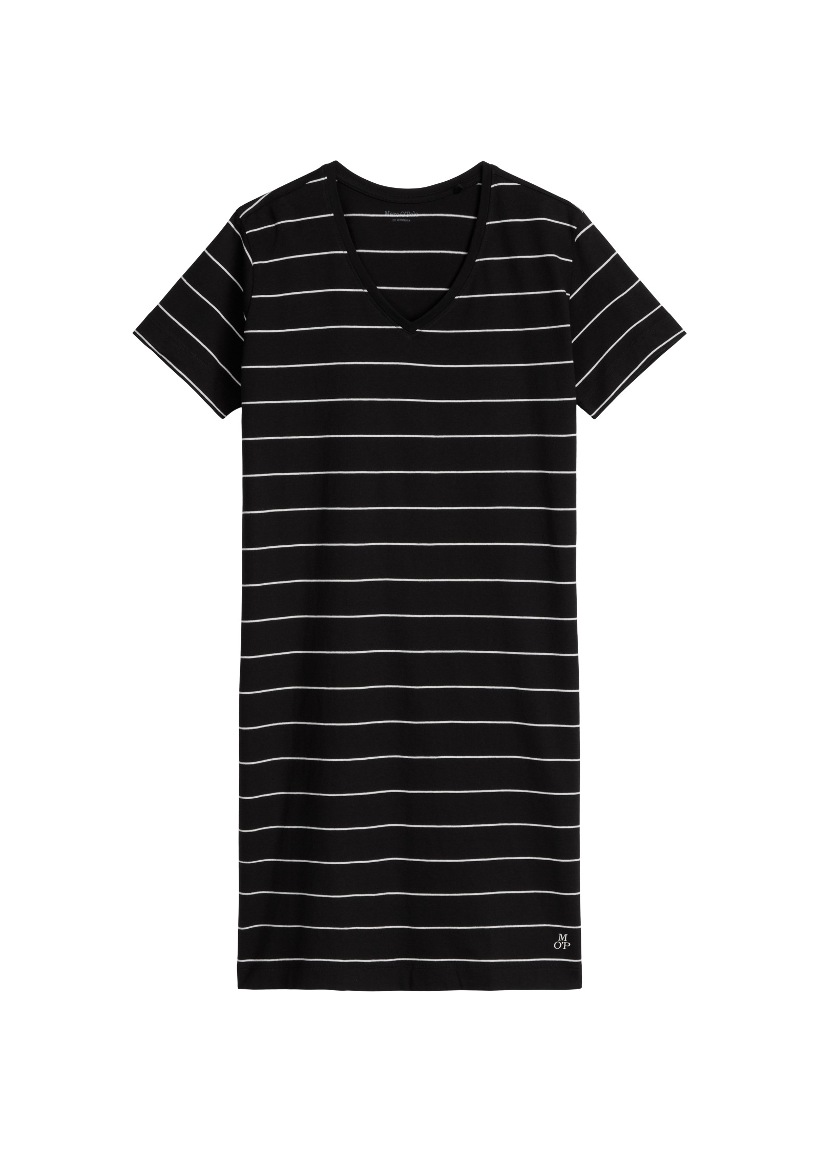 Marc OPolo Nachthemd "Mix N Match Cotton" mit V-Ausschnitt und kurzen Ärmel günstig online kaufen