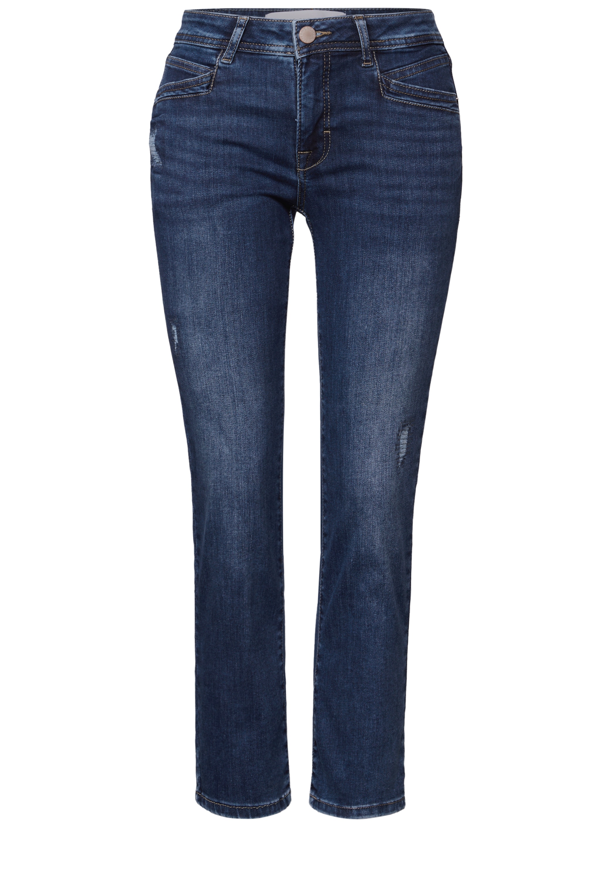 STREET ONE STUDIO Slim-fit-Jeans, Middle Waist