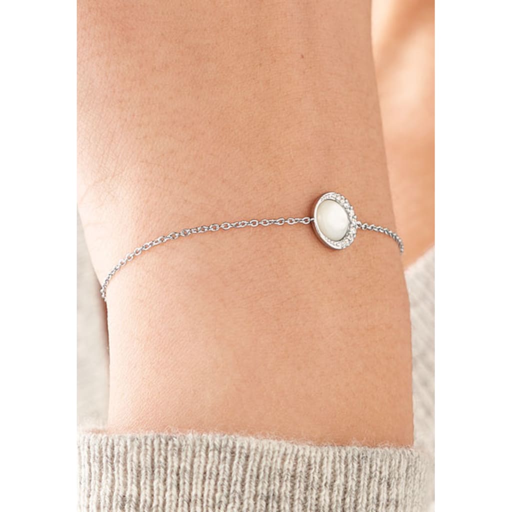 Fossil Silberarmband »STERLING SILVER, JFS00578040«