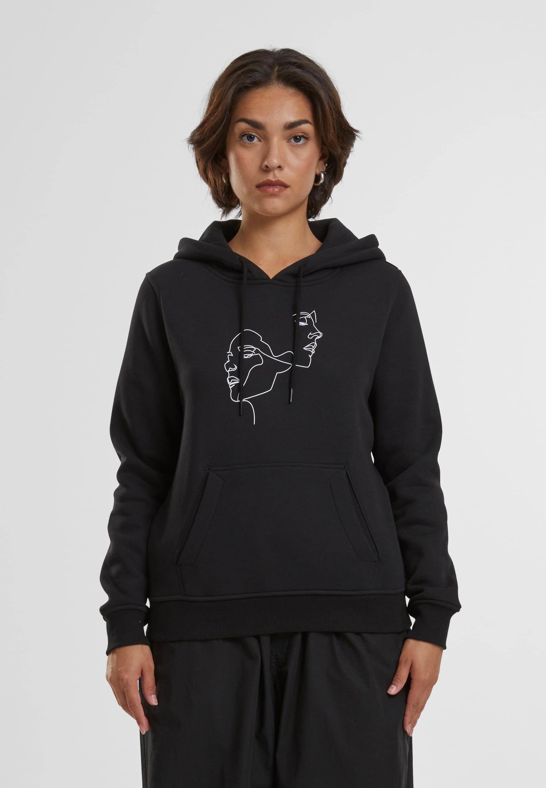 MisterTee Kapuzenpullover »MisterTee Ladies One Line Fit Hoody«