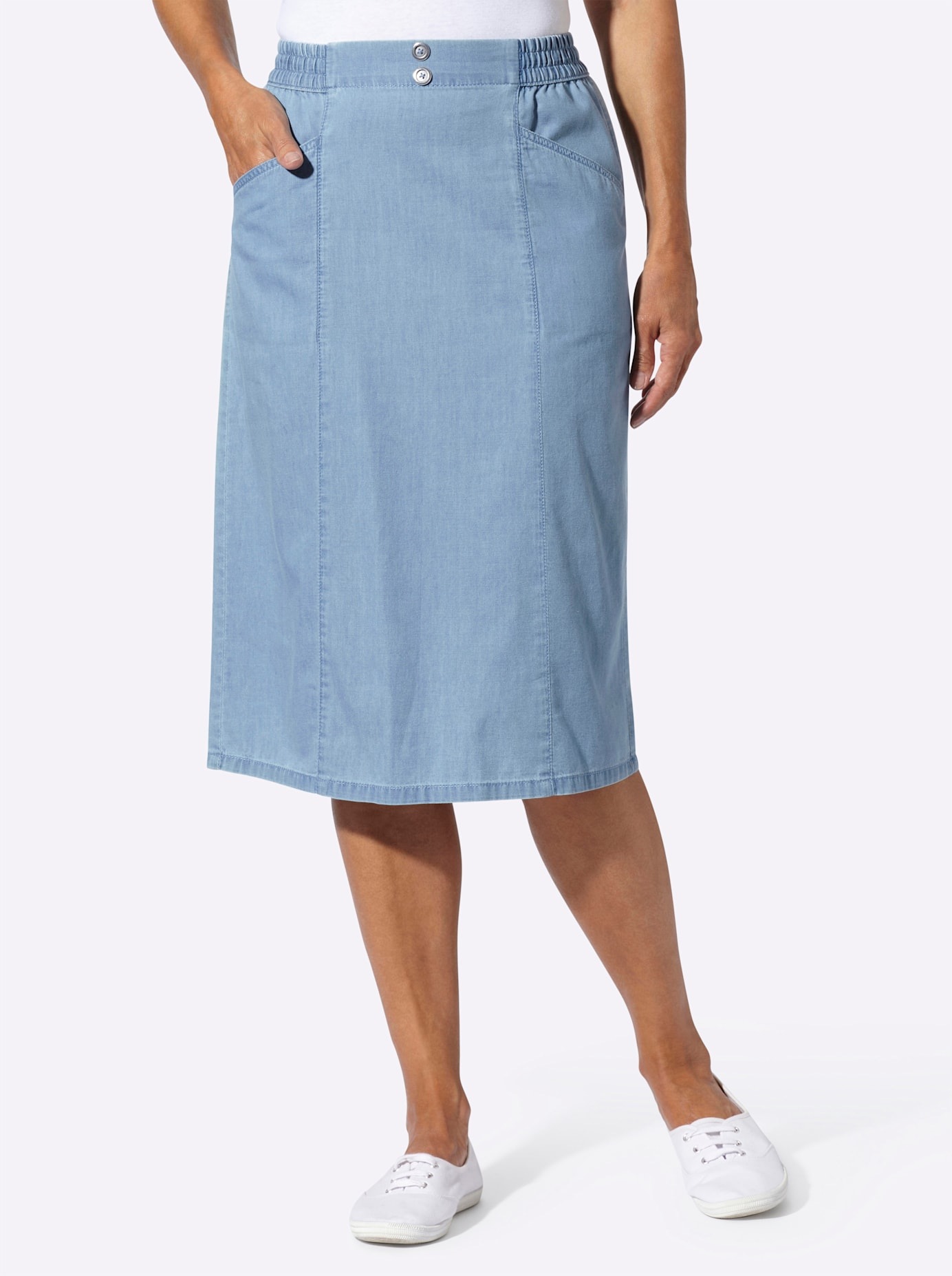 Classic Basics Jeansrock