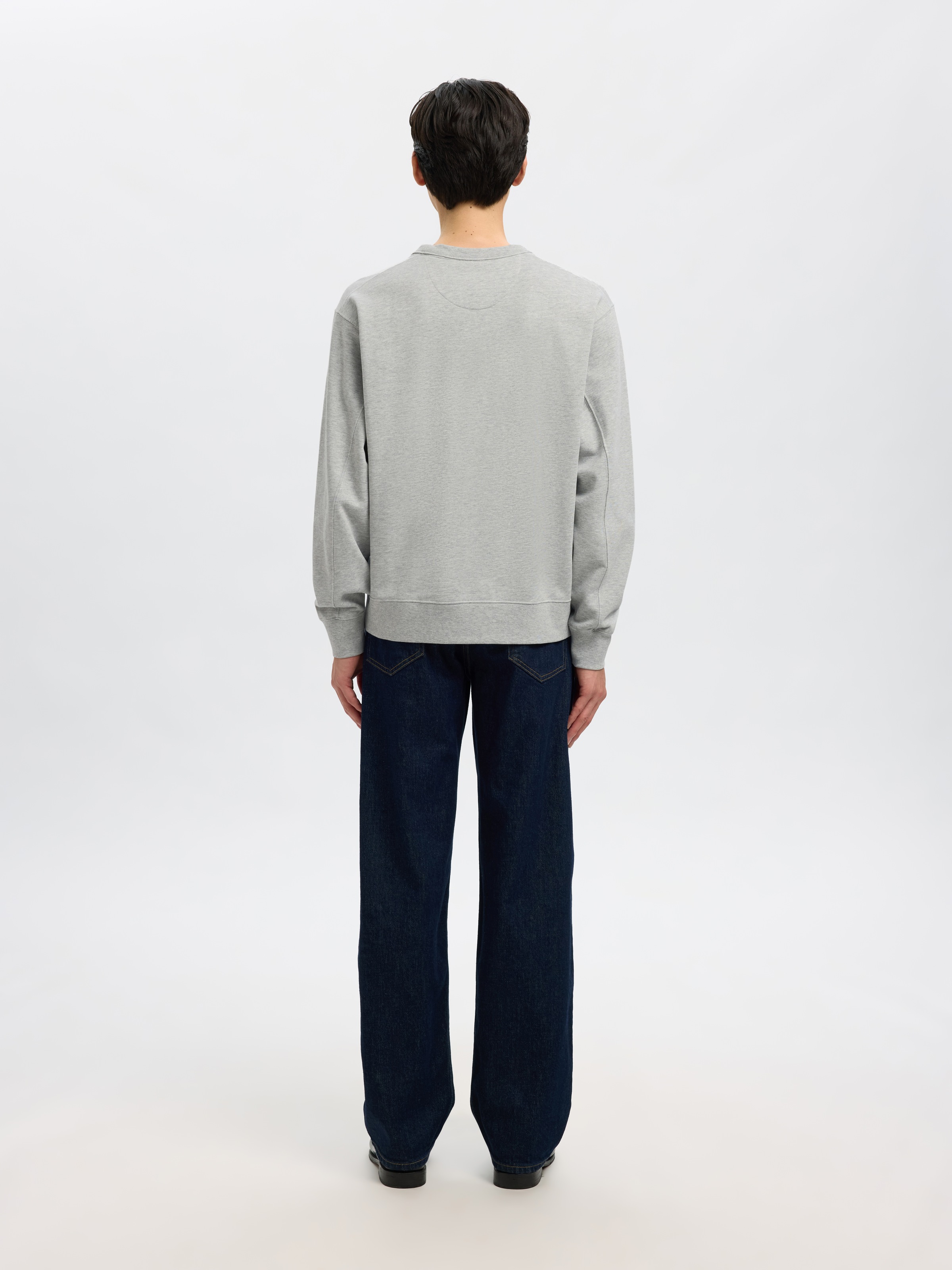 SELECTED Sweatshirt »SLHRELAXLUKE LS SWEAT CREW NECK NOOS«
