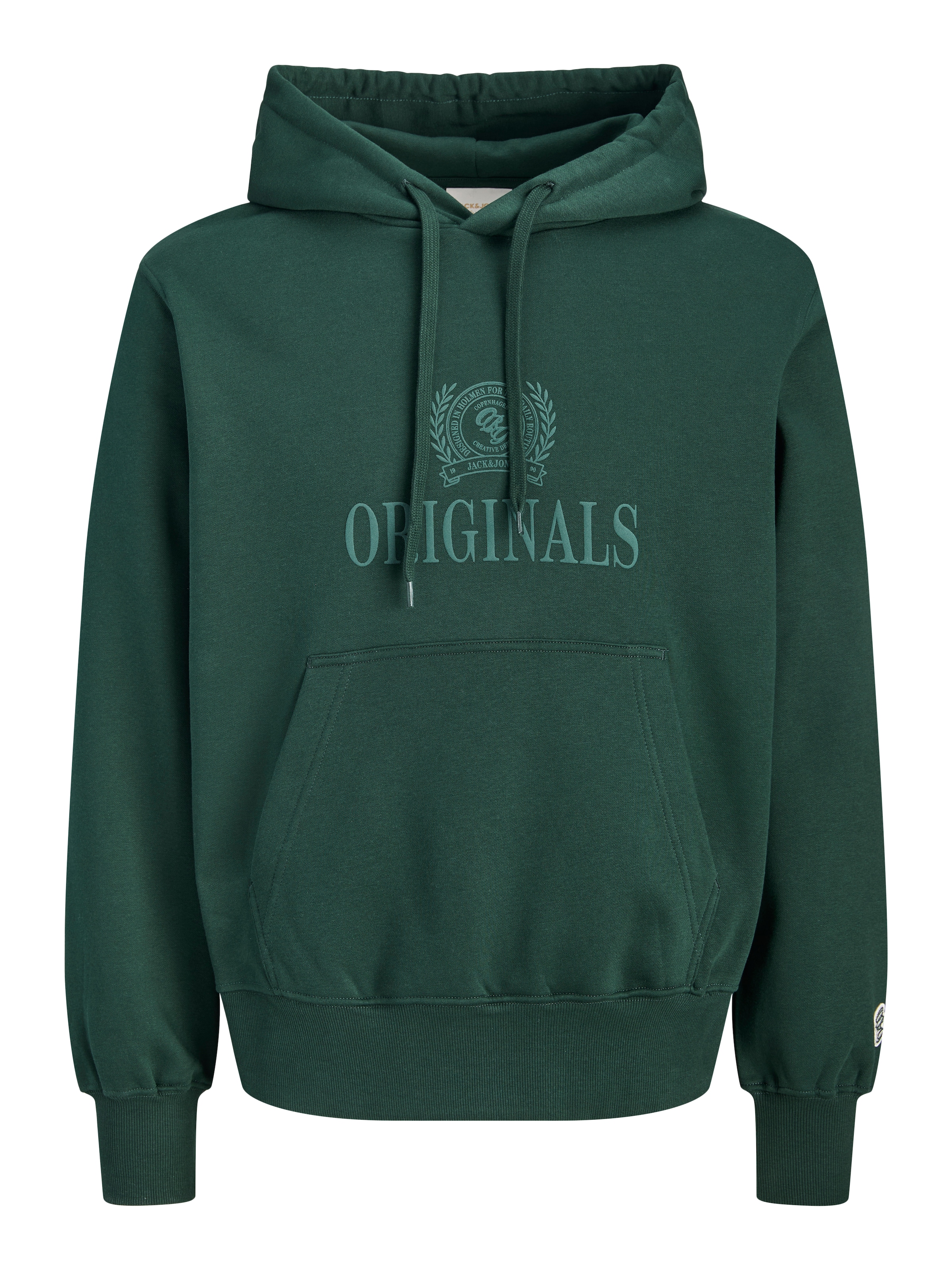 Jack & Jones Kapuzensweatshirt »JORFREDERIKSBERG MONOGRAM SWEAT HOOD SN«, Baumwollmischung, relaxed fit
